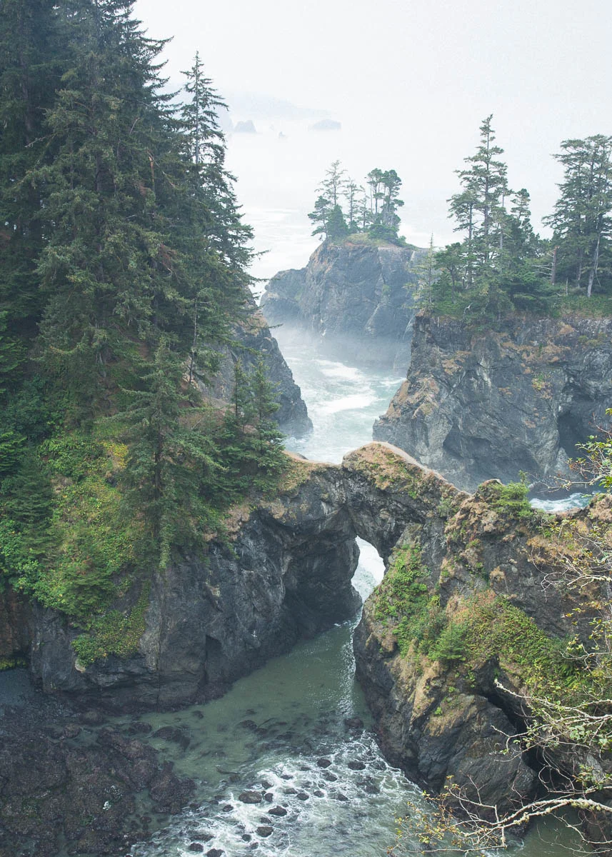 Natural Bridges. Samuel H. Boardman State Park, Oregon.