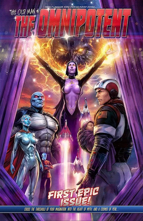 The Old Man and the Omnipotent issue 1 cover fantasy space opera comic series