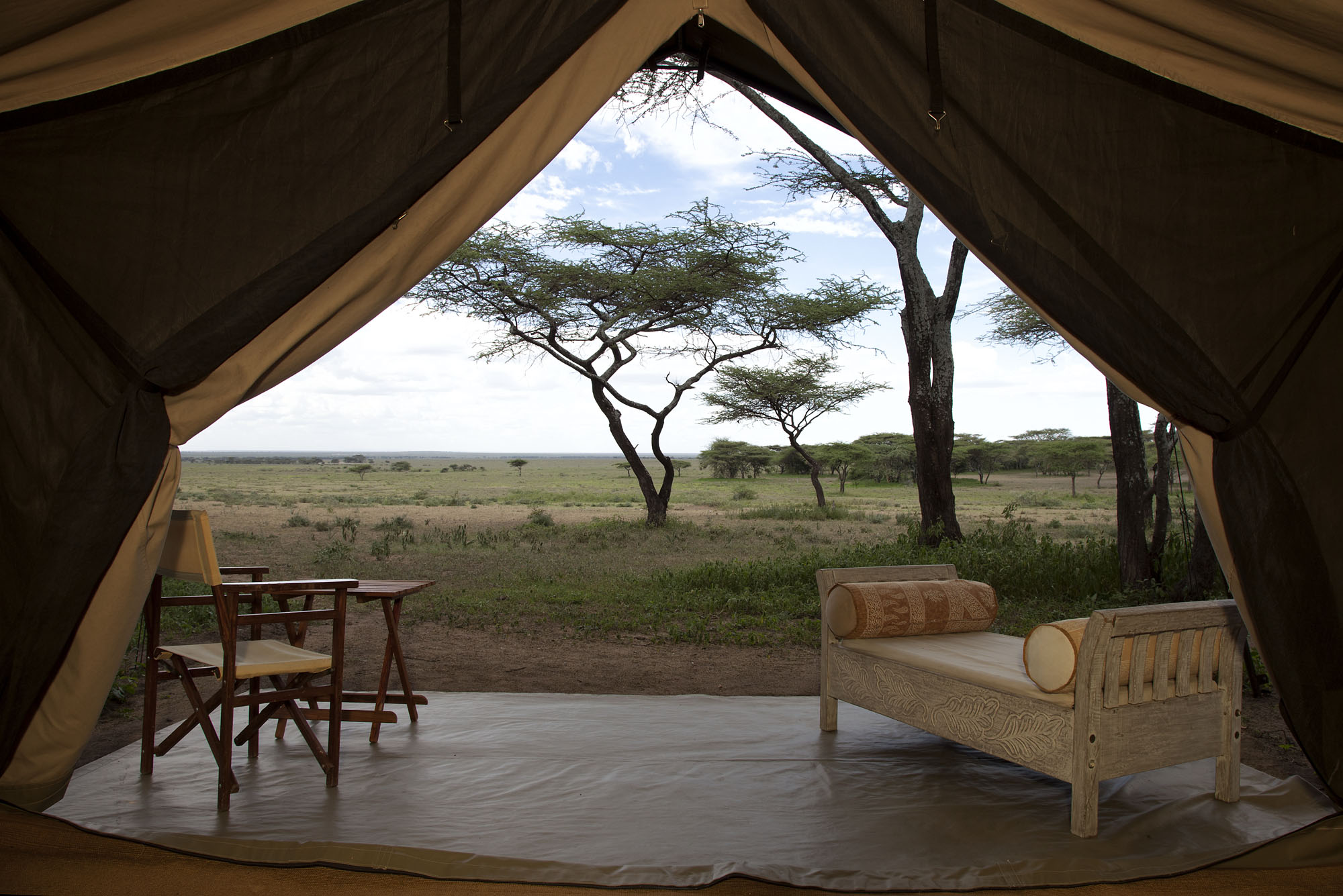 The view from our tent, Serian South Serengeti