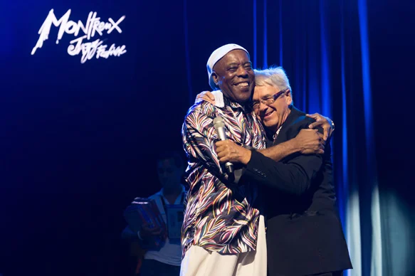 Buddy Guy et Claude Nobs
