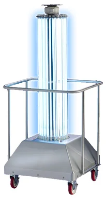 &nbsp;Mobile room germicidal UV decontamination device