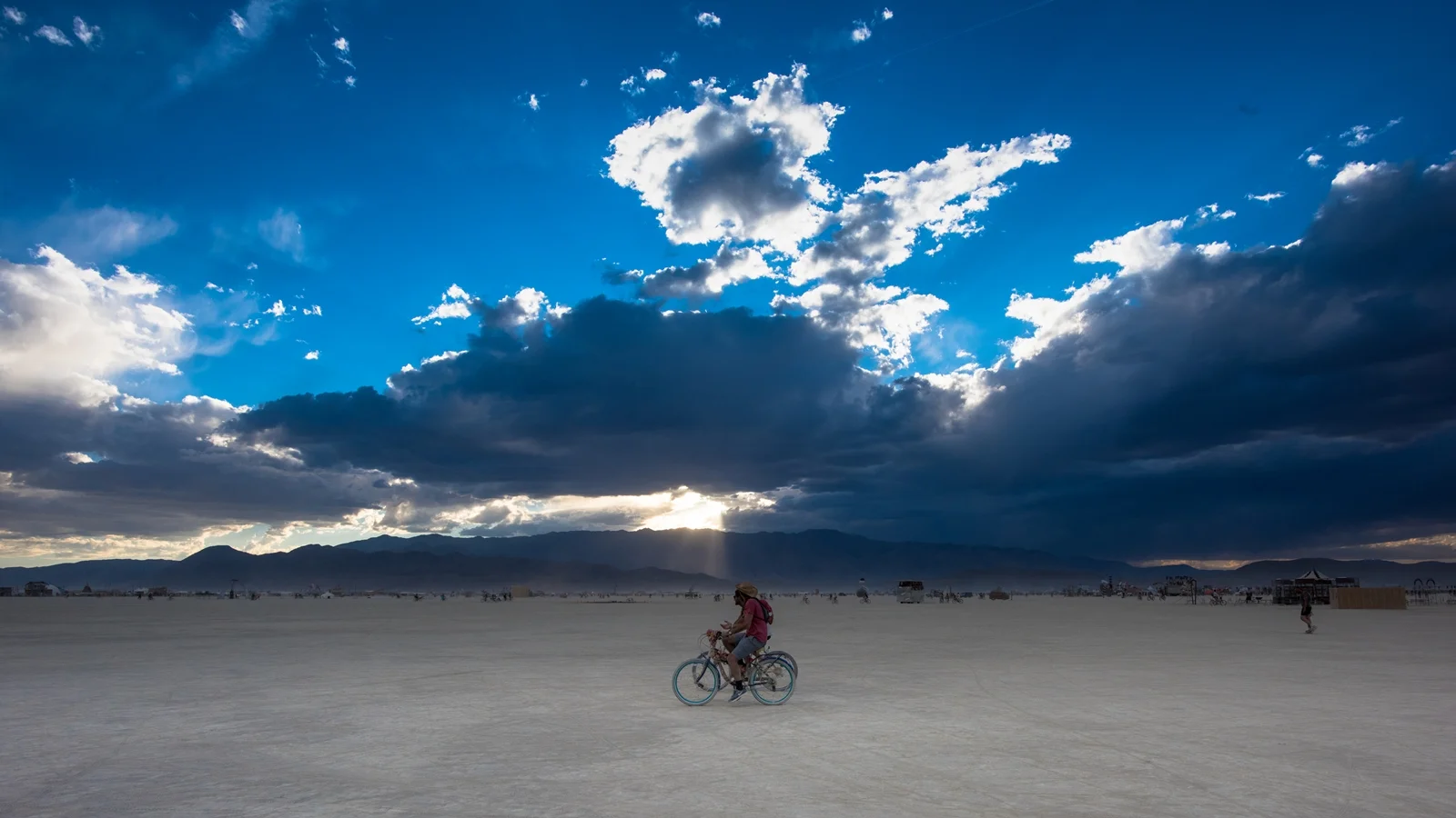 No burner survive without his bike. ( click to enlarge)
