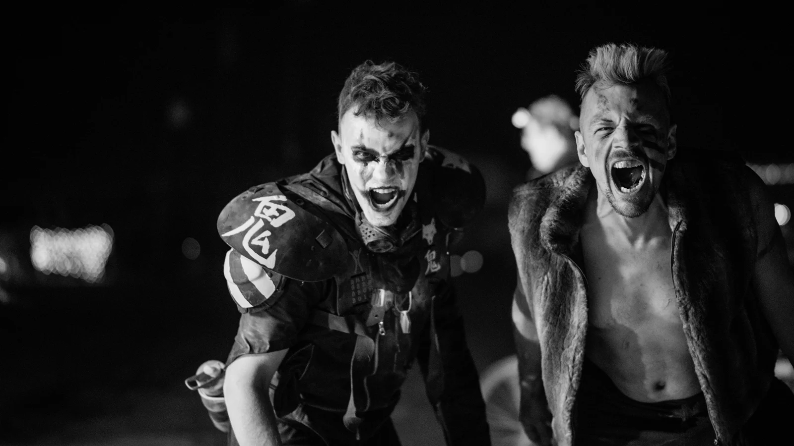 Coming back from the Thunderdome after the chainsaw jammed. ( click on image to enlarge)