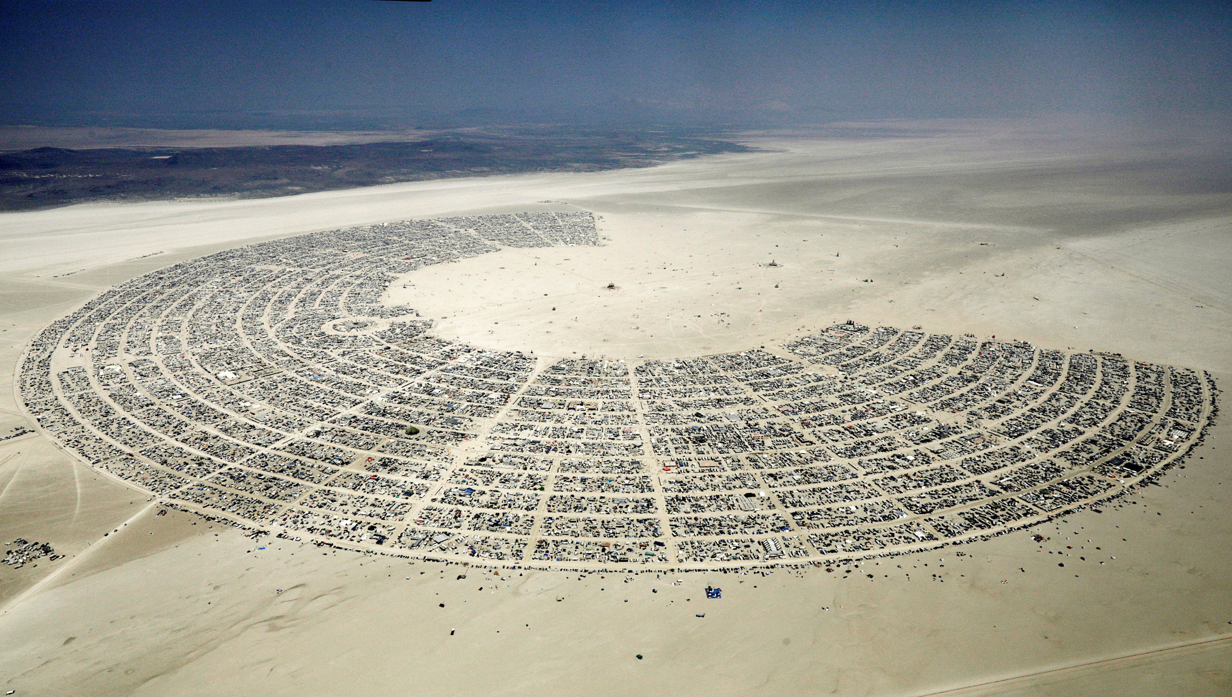 Burning Man 2017 with more than 70,000 people celebrating.