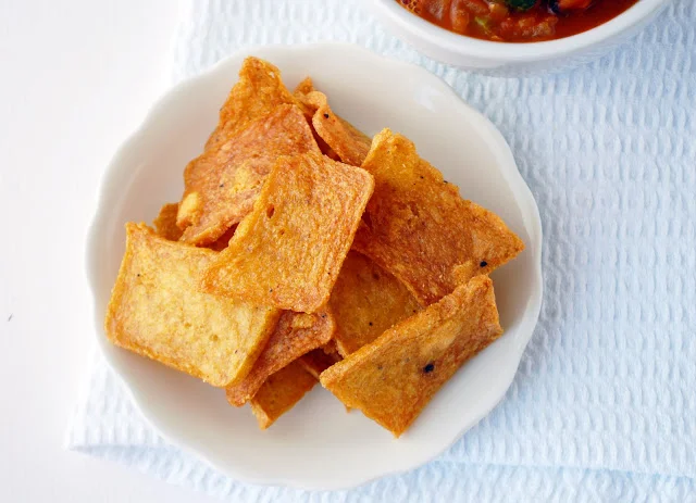 Polenta Crackers