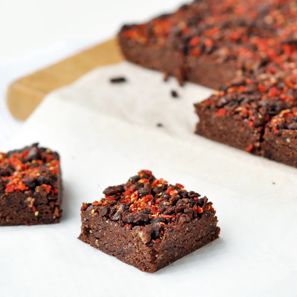 choc orange goji bites