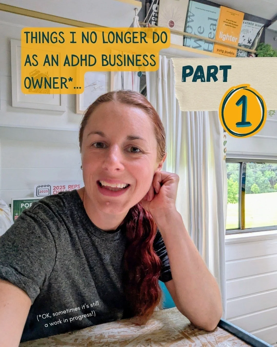Things I no longer do as a ADHD business owner*

PART 1

(*OK, sometimes it&rsquo;s still work in progress!)

I&rsquo;m sure there are loads more, but here are some key ones!
- swipe to read more.

1. Base services around phone calls or Zoom calls.

