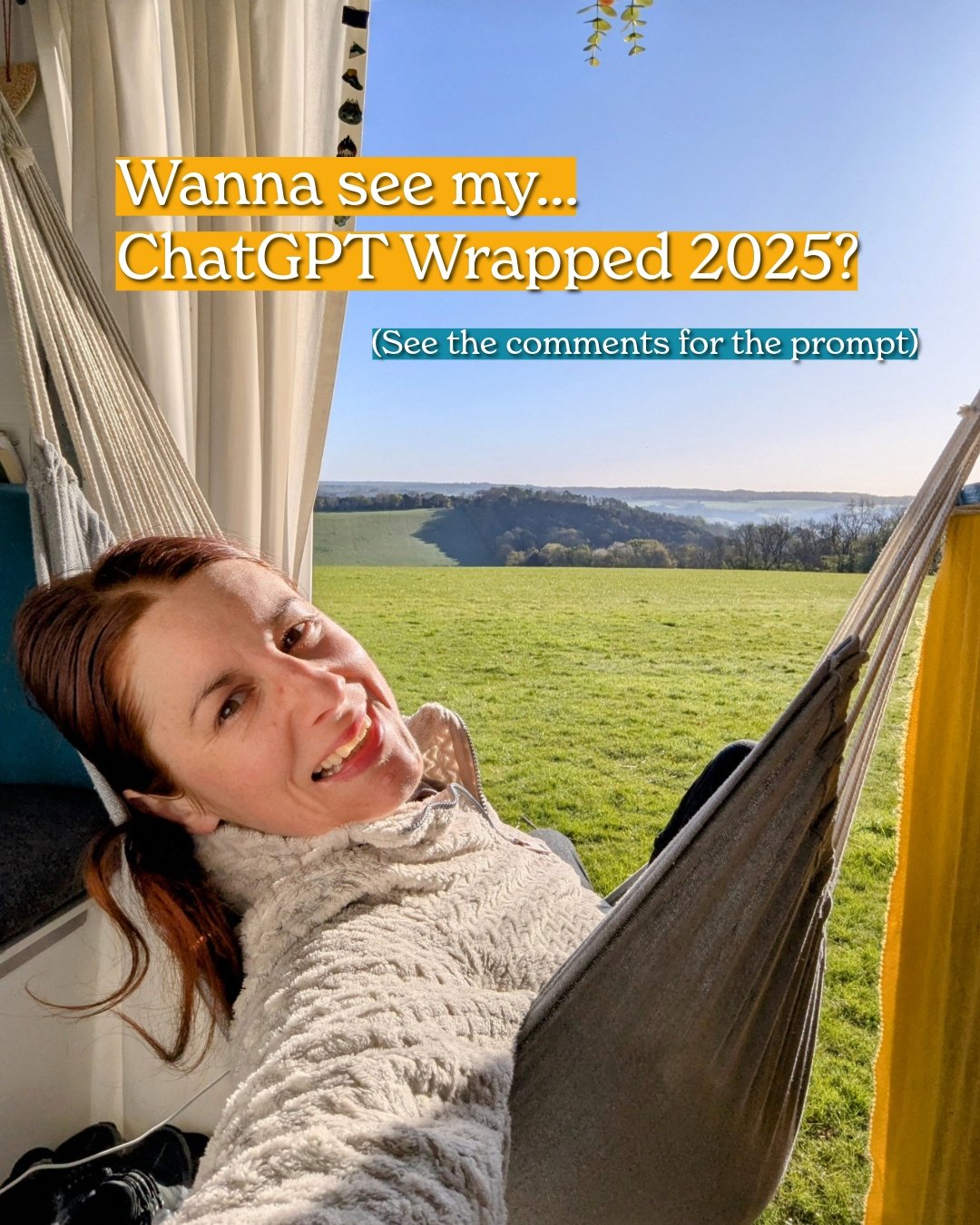 This was the outcome of a fun ChatGPT prompt I found and tweaked a little. It made me chuckle... let me know if you give it a go and what comes out!

I think the 'Vibe check' was particularly on point though!!

Here's the prompt I used:
"Analyze