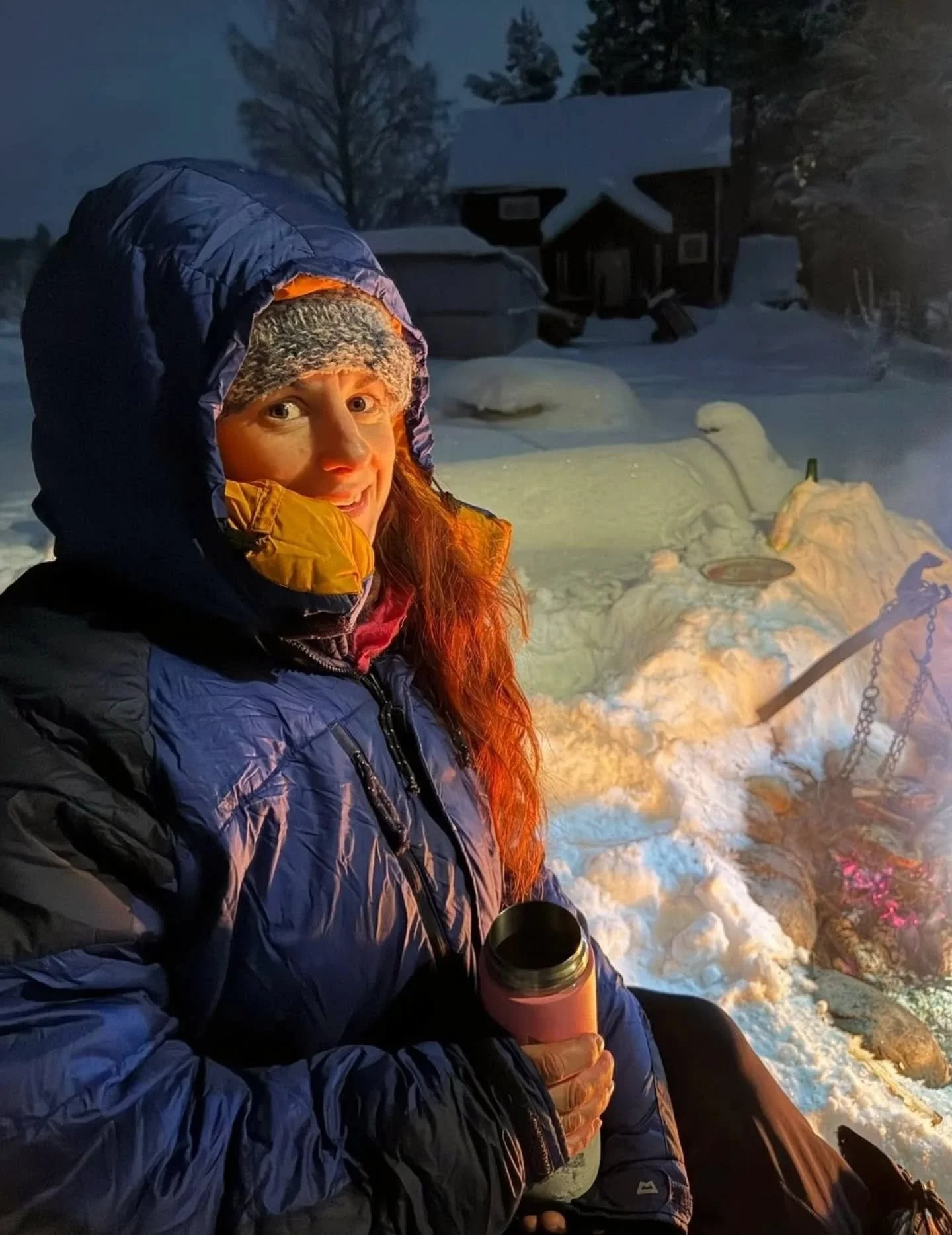 Goodbye January... A month that started at my mum's in Norfolk watching the NY day fireworks at Cromer, then spent mostly helping @alexfrood convert his van from empty shell to arctic-mobil in just three weeks... And now we've reached Sweden a few da