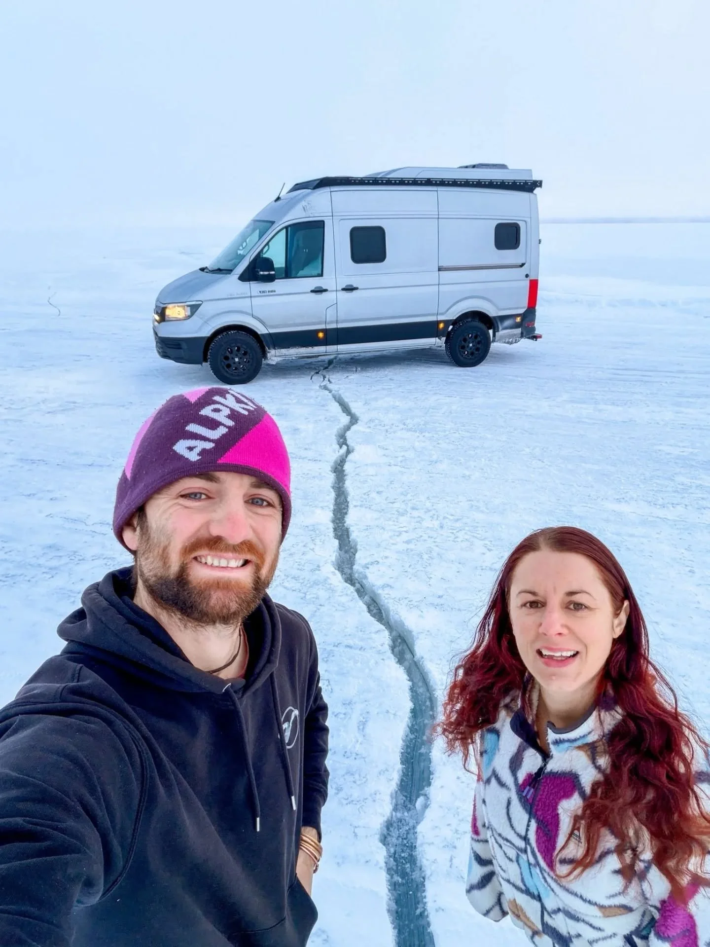 Back from the Arctic... And my third Nordic Winter trip. This time in @alexfrood's new (part built) van, and another wonderful two weeks of adventures together. I even got a new cold PB of -32&deg;C.

One of the things that had been so lovely, and re