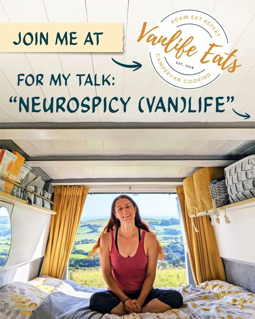 Soooo looking forward to @vanlifeeatsfestival once again this year, it's always a huge highlight as the summer season comes to a close and some of my closest friendships in the vanlife community have been created there. It's such a special place. 💛
