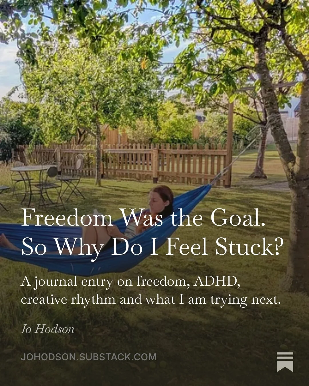 I am tentatively ready to share&hellip;. Last week I started a Substack! 🤩

I love sharing musings here on Instagram, but I&rsquo;ve been craving the space for sharing longer form writing, where my thoughts can explore deeper nuances than here in sh