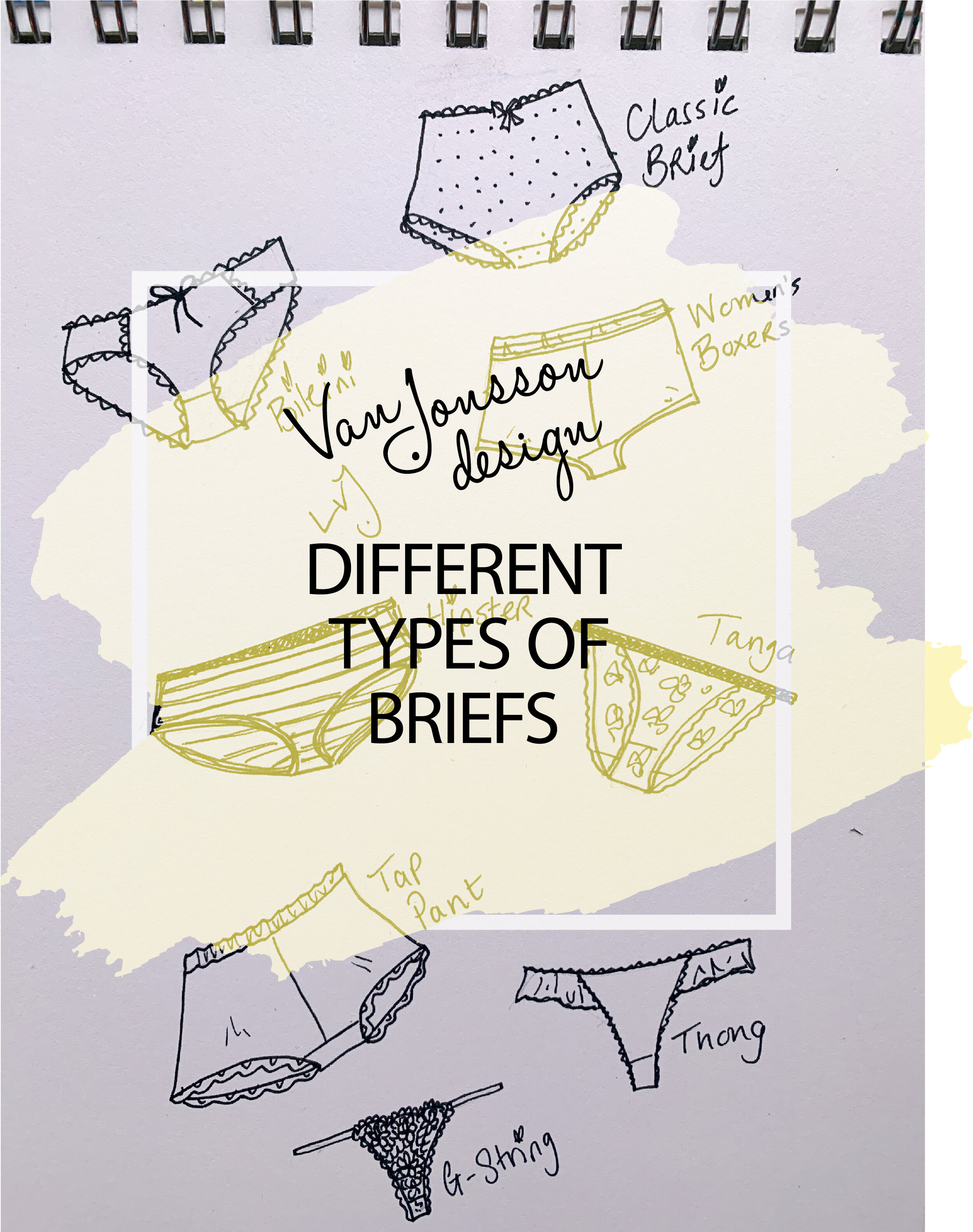 Different types of briefs — Van Jonsson Design