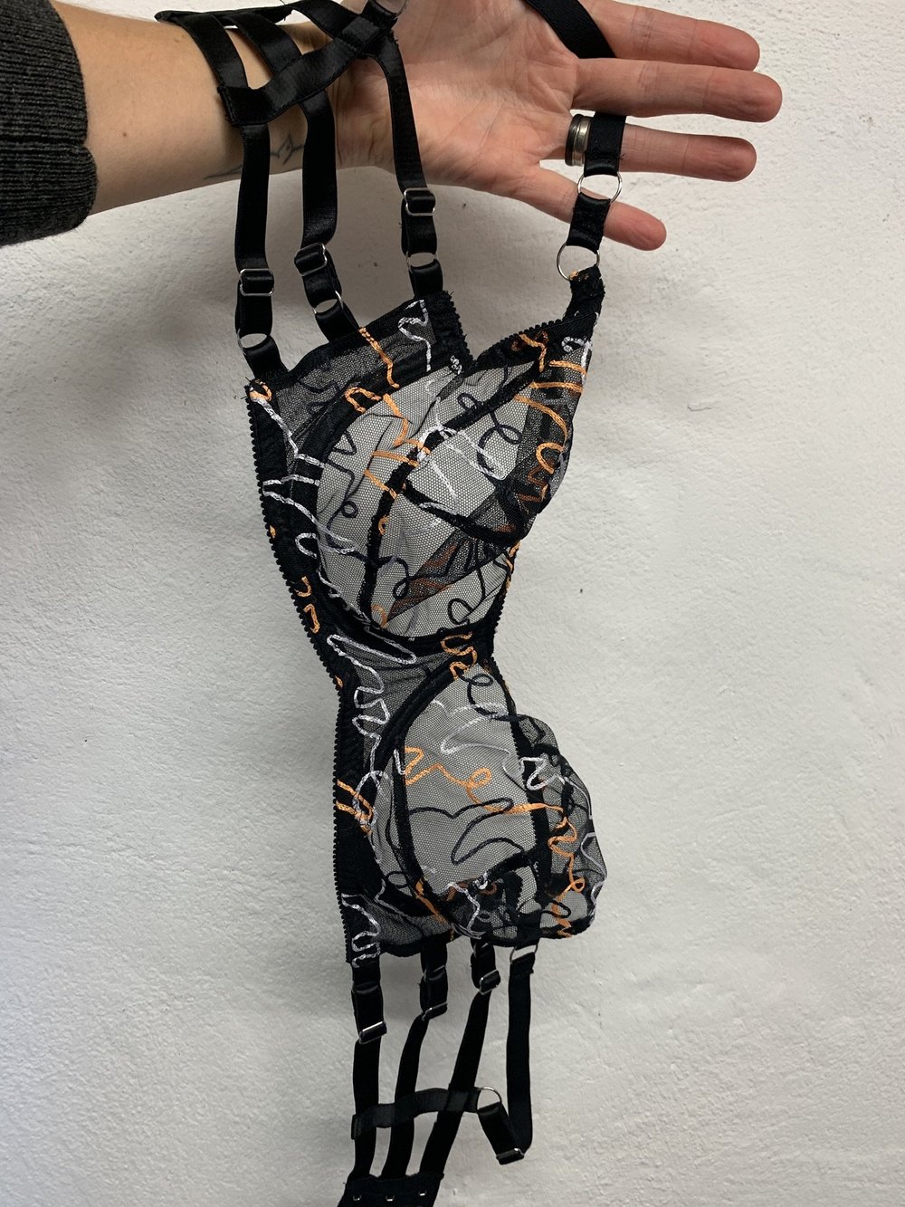 How to alter, lengthen or shorten an underband on an already made bra