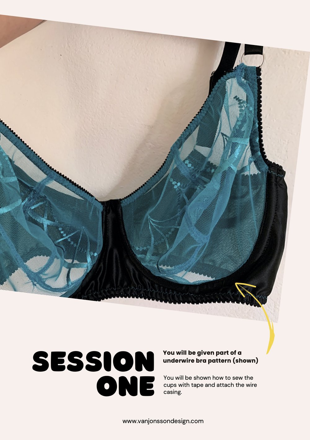 One- to -one : Designing and sewing an under wire bra — Van Jonsson Design