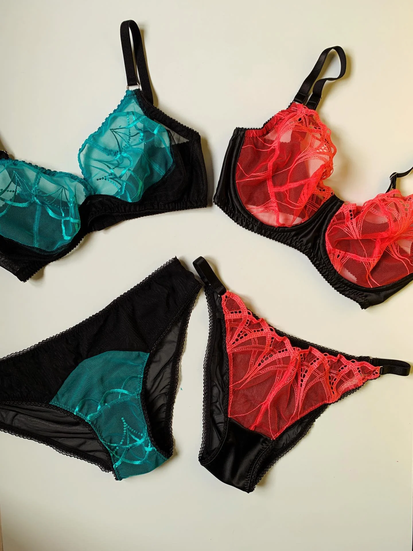 You don&rsquo;t need a massive collection to launch but you do need clarity. 
Decide - what types of lingerie you want to launch with (bras underwires soft?) 
- how many pieces do you want in your initial launch ? 
- whether you want matching sets or
