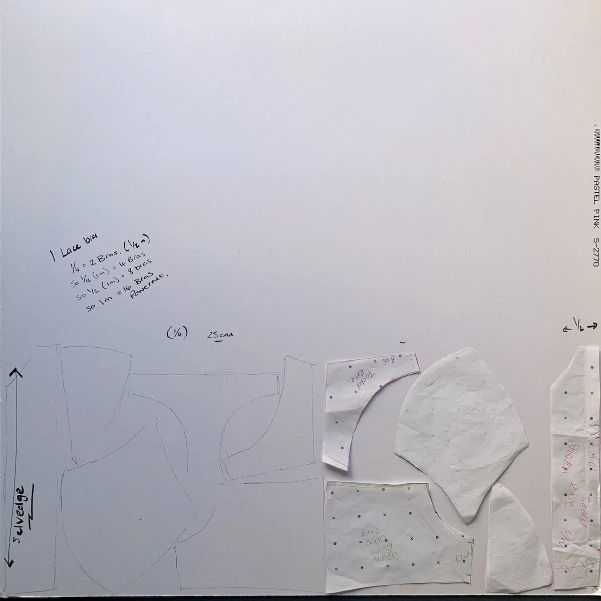 How to work out your fabric consumption for your bra — Van Jonsson Design