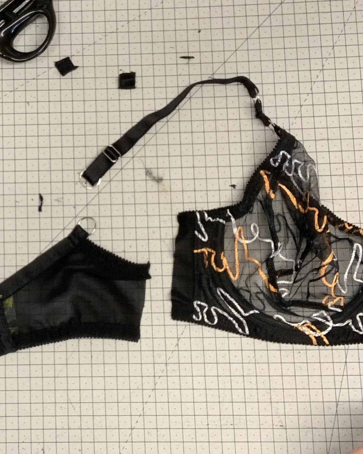 How to alter, lengthen or shorten an underband on an already made bra