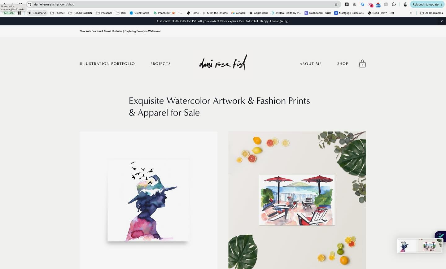 I was a little behind but finally added a promotion to my shop for Black Friday 🦃
Use code THANKS15 for 15% off your order for all items ! Offer expires Dec 3rd.
.
Spoonflower is also having a Home decor sale of 25% off. If you check out my fabric s