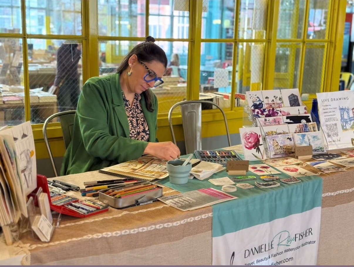 Live Event Illustration at Industry City Event