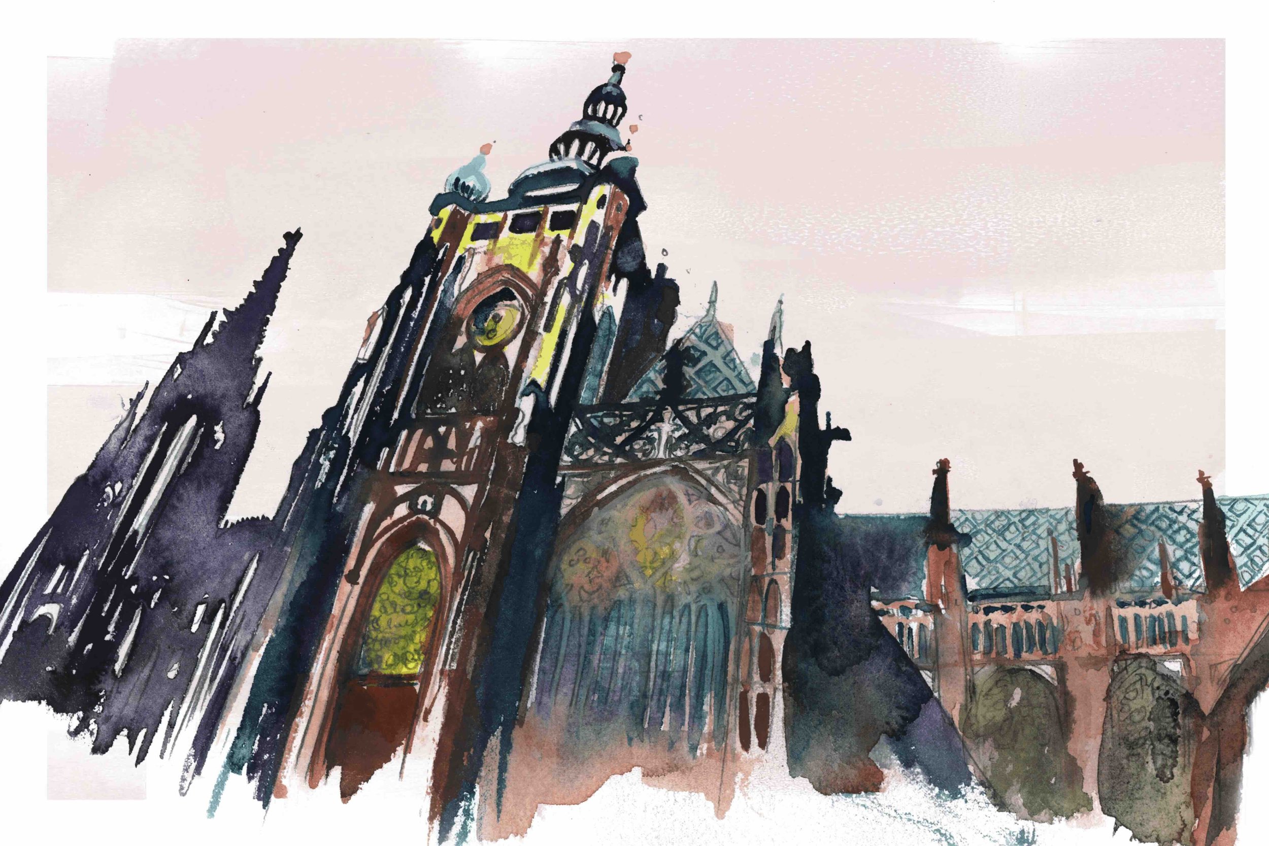 Custom Travel Illustration Commission