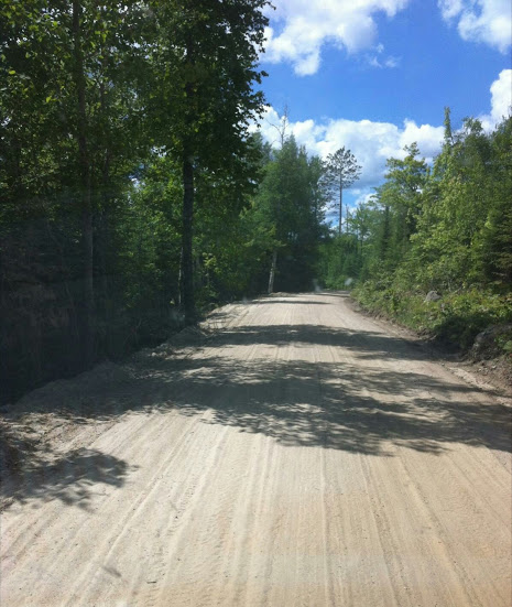 The wider Camp Vermilion driveway