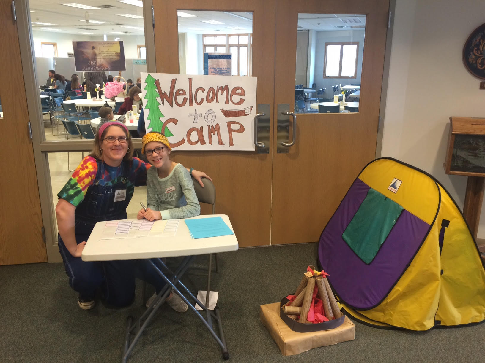 Grace in Hermantown - "An Hour of Camp" to raise awareness for camperships. Grace is "selling stock" for their congregation to invest in kids.