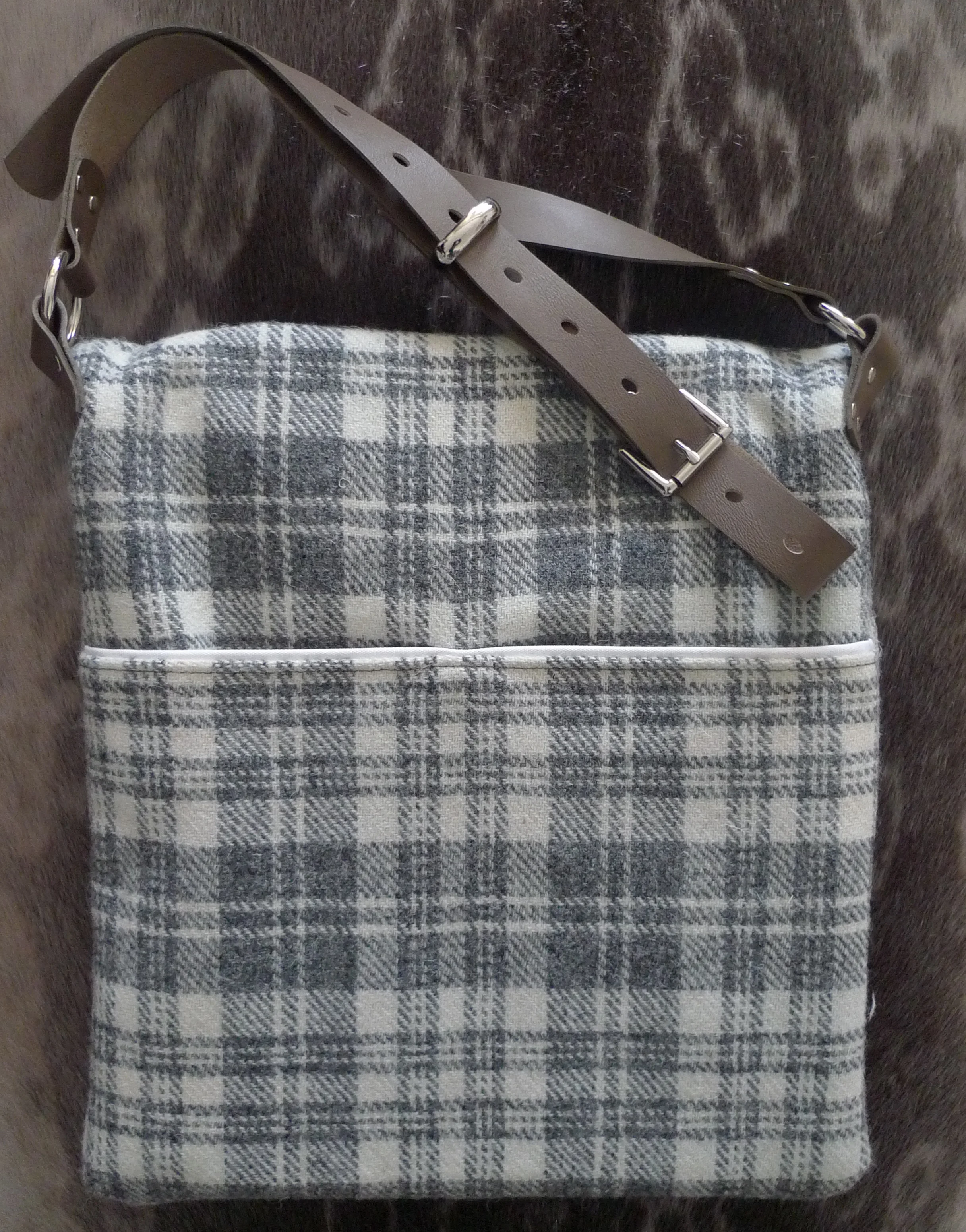 Back pocket of bag