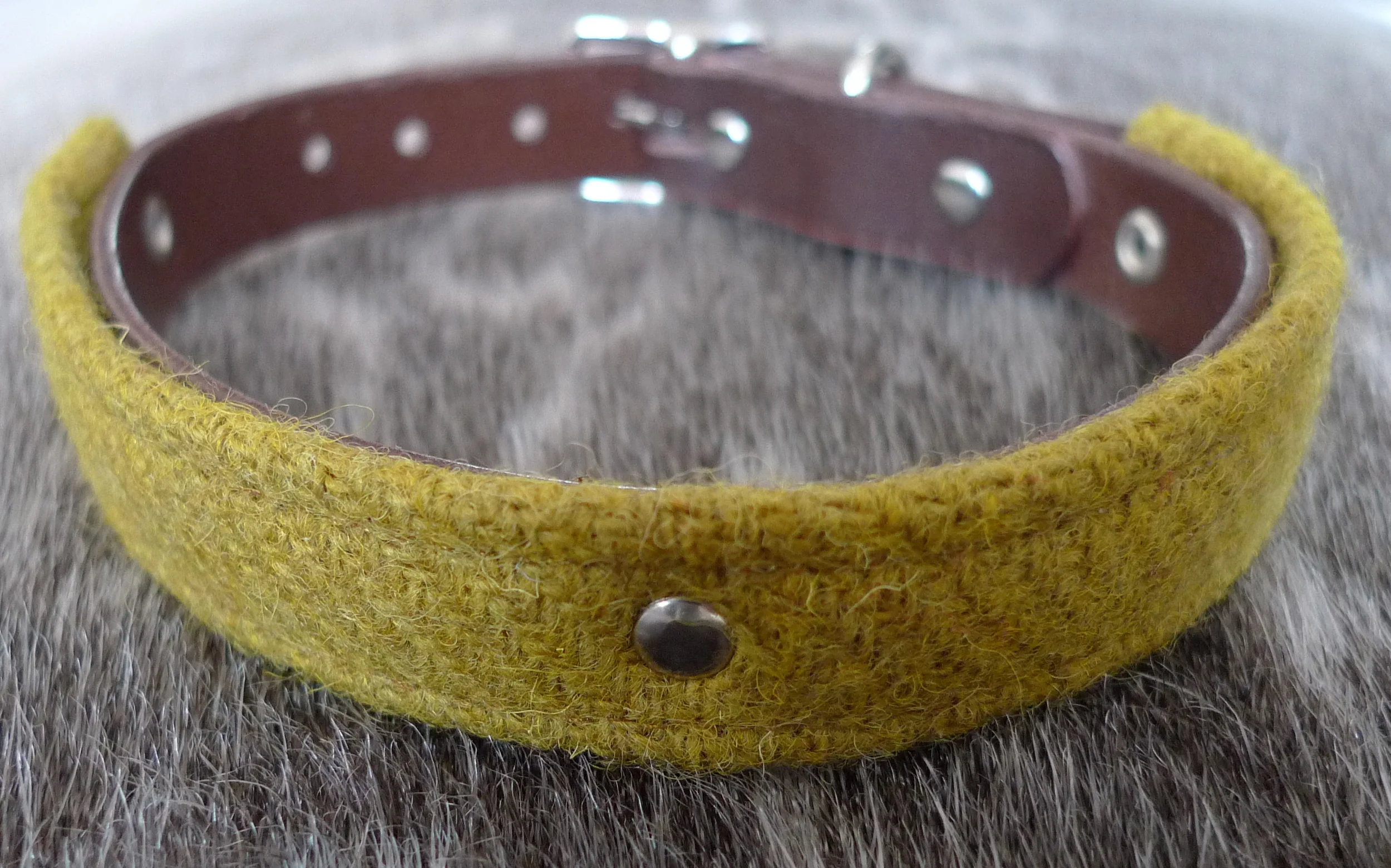 Acid Green Harris Tweed