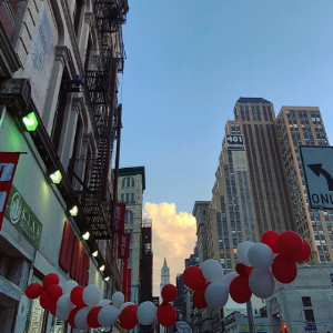 A Thursday evening in July in SoHo