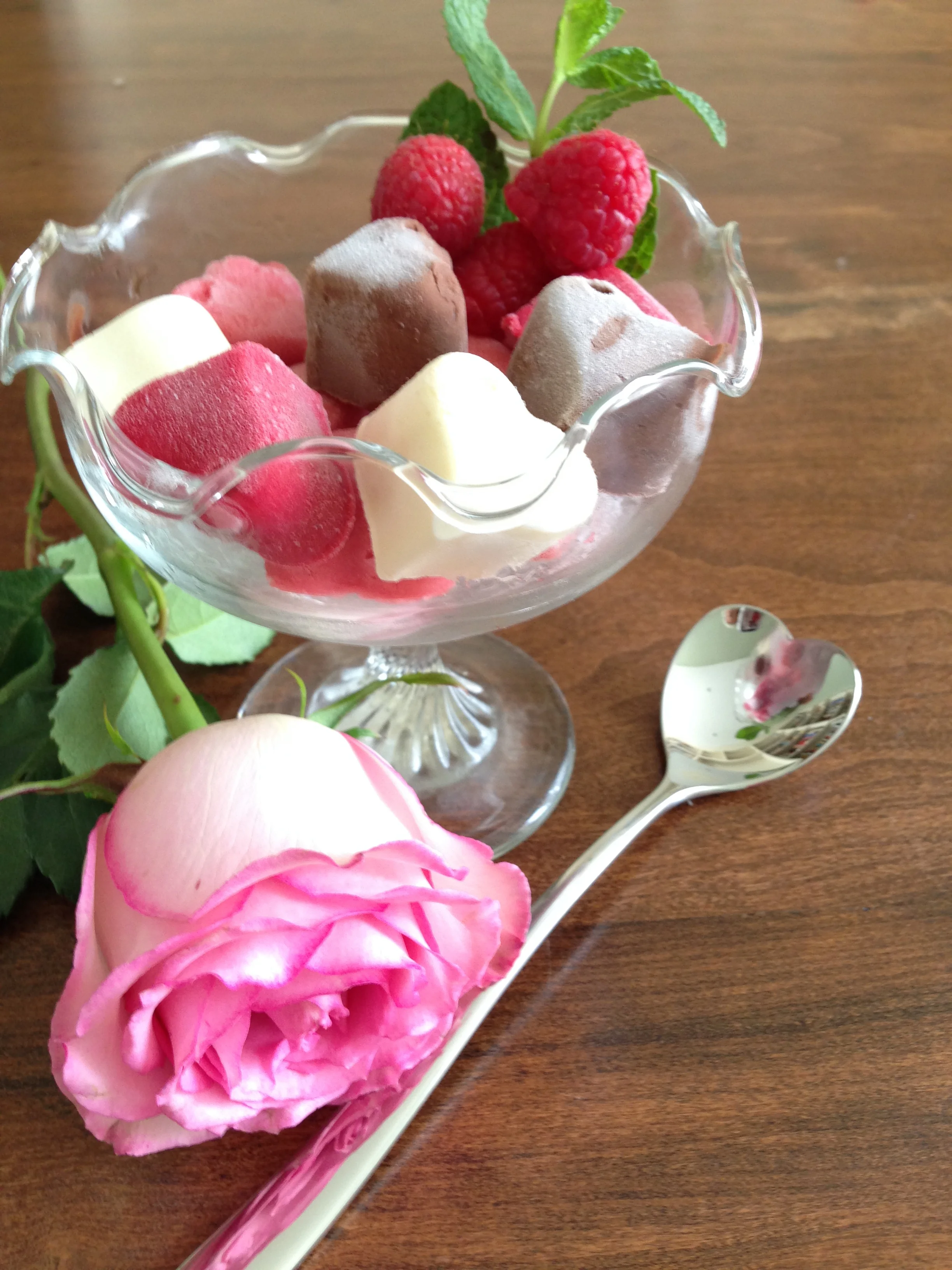 Assorted Mini Chocolate Hearts Sorbet & Gelato 