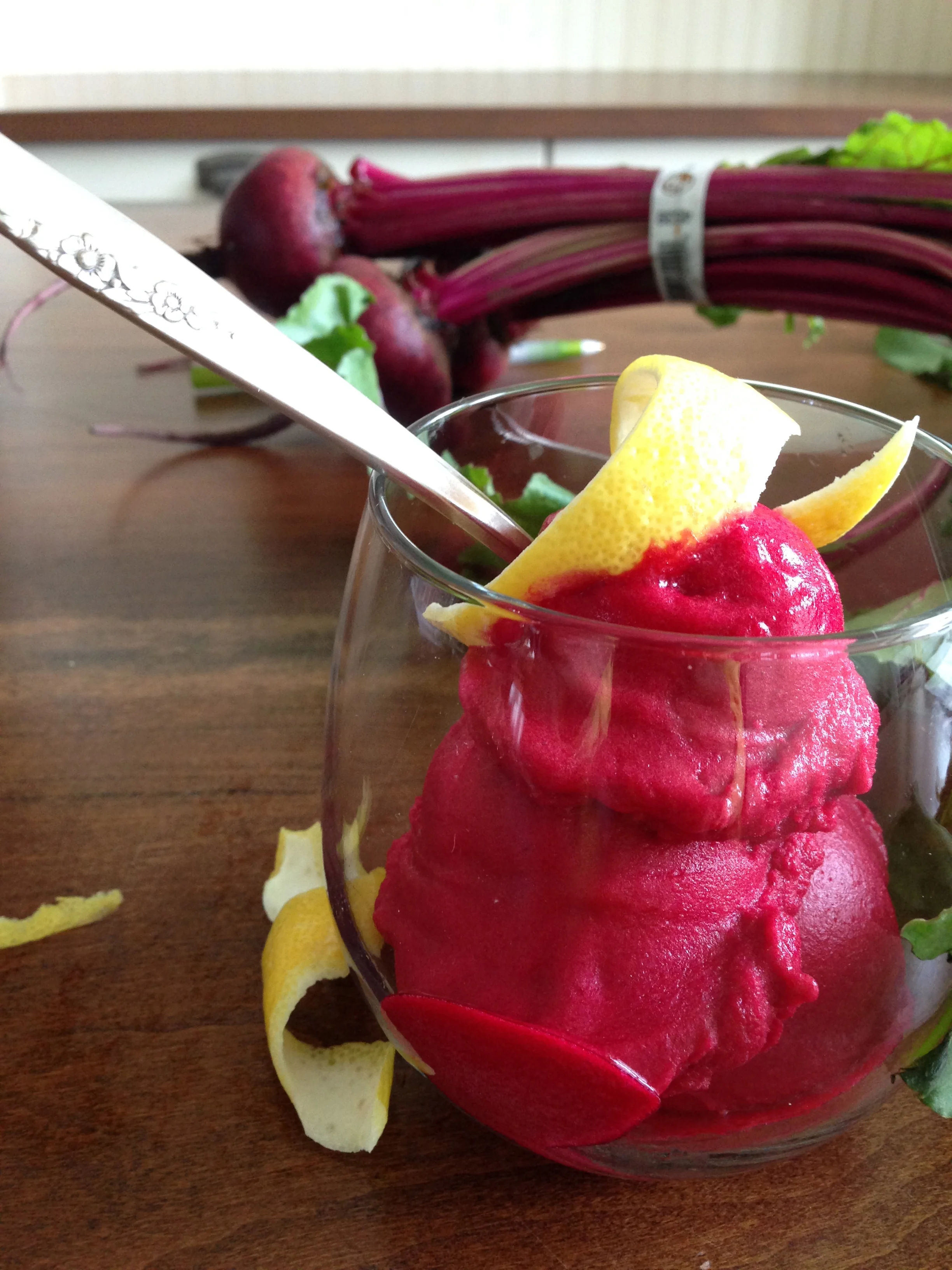Fresh Beet Sorbet