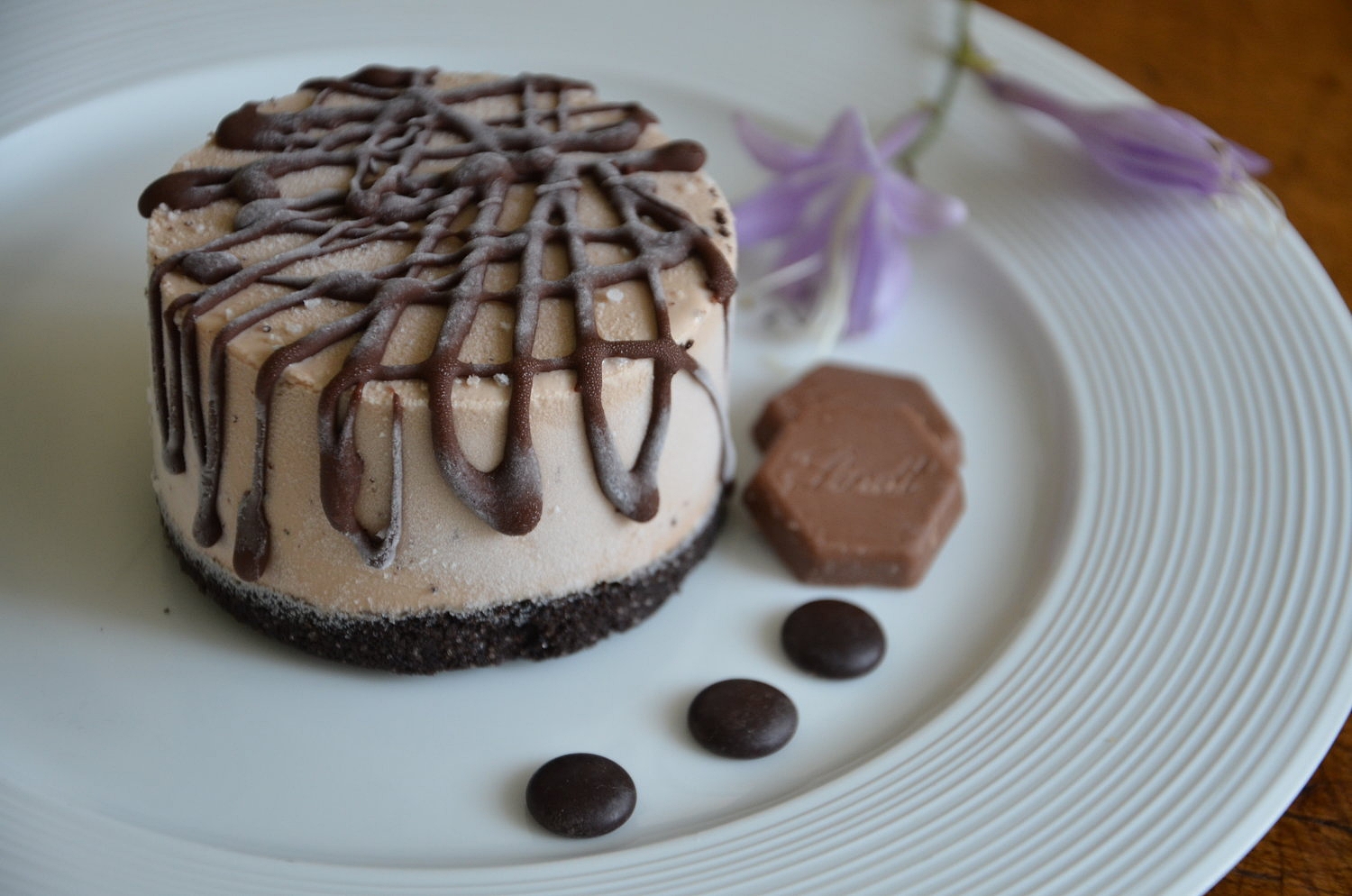 Lindt Chocolate Pie on Chocolate cookie crust NEW!! (Individually portioned) 