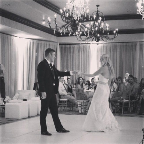 Denver Avalanche player Paul Stastny and anna bé bride Haley Fowler.