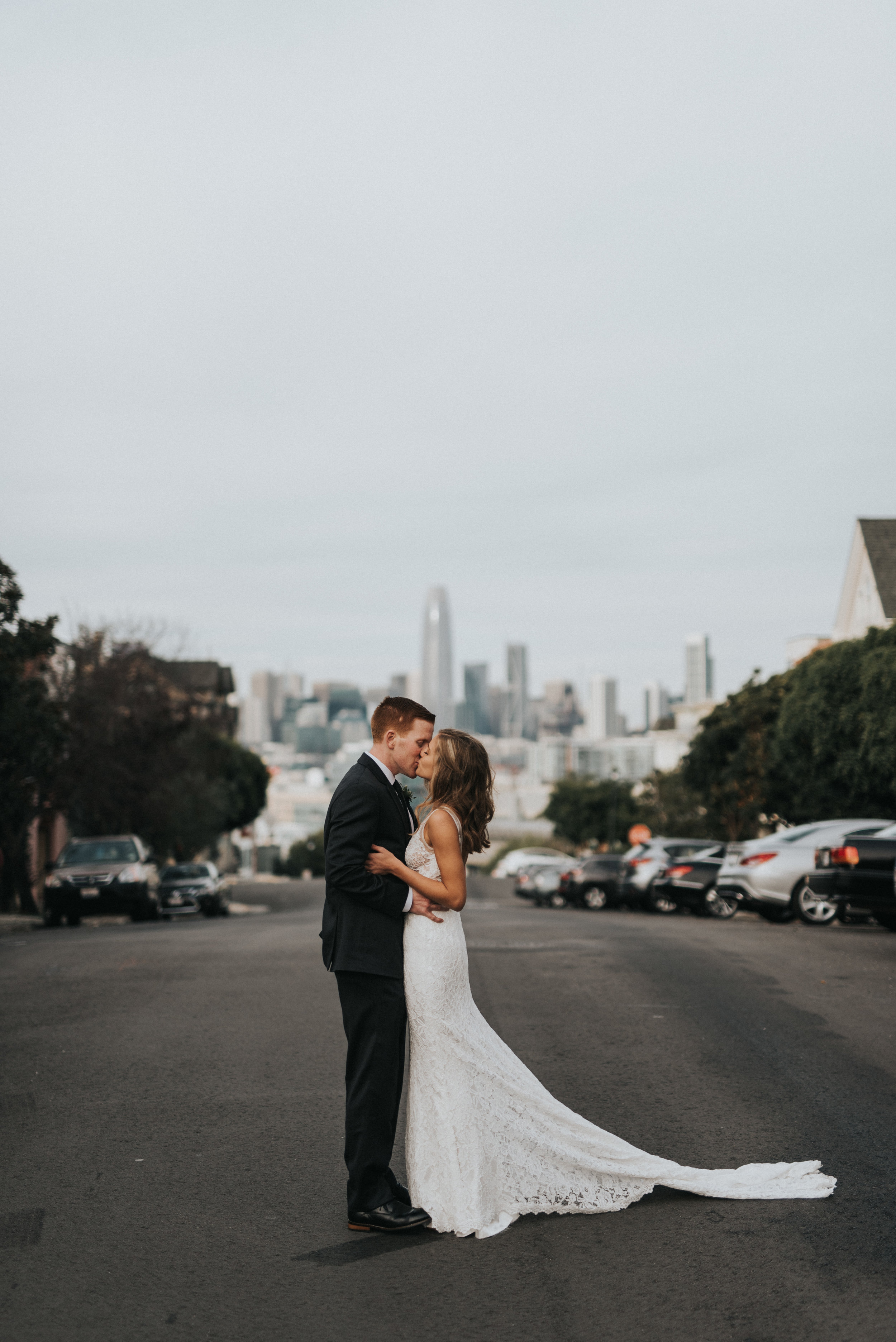 Real Wedding: Sarah + Ben | Wild + Urban San Francisco Wedding in Made ...