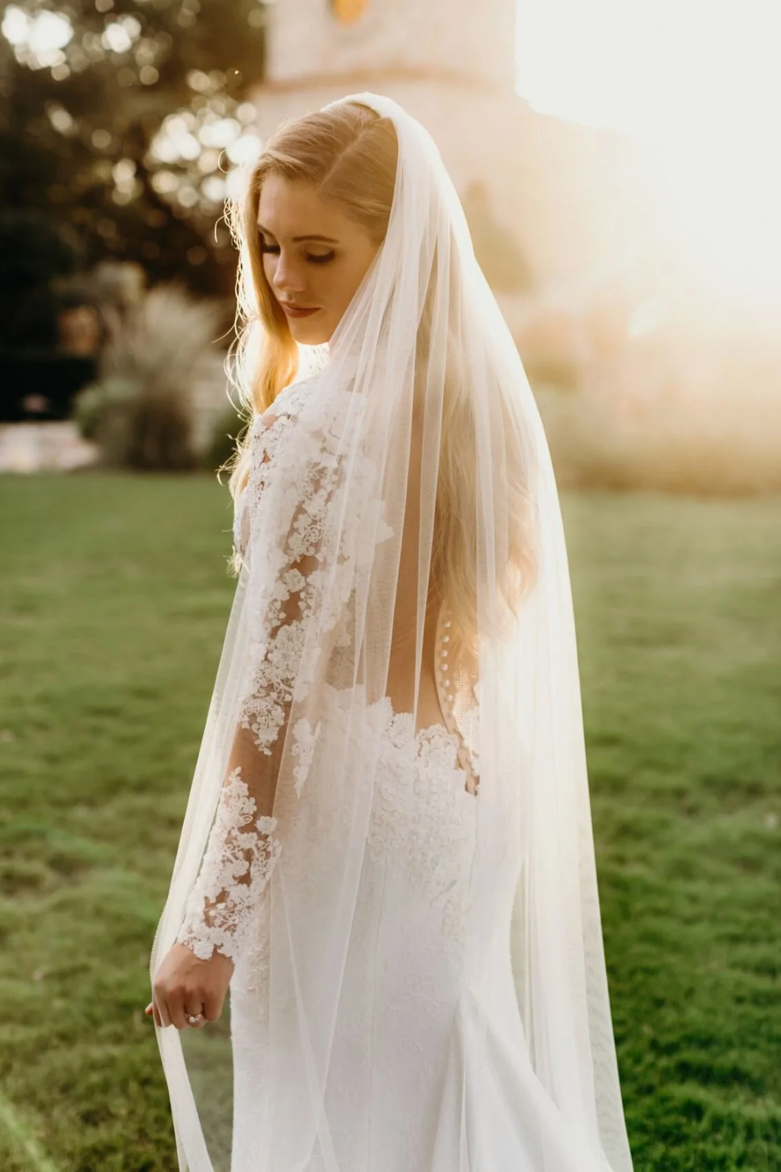 Real Wedding: Karlye + Russ | Warm + Romantic Texas Wedding in Ines Di Santo