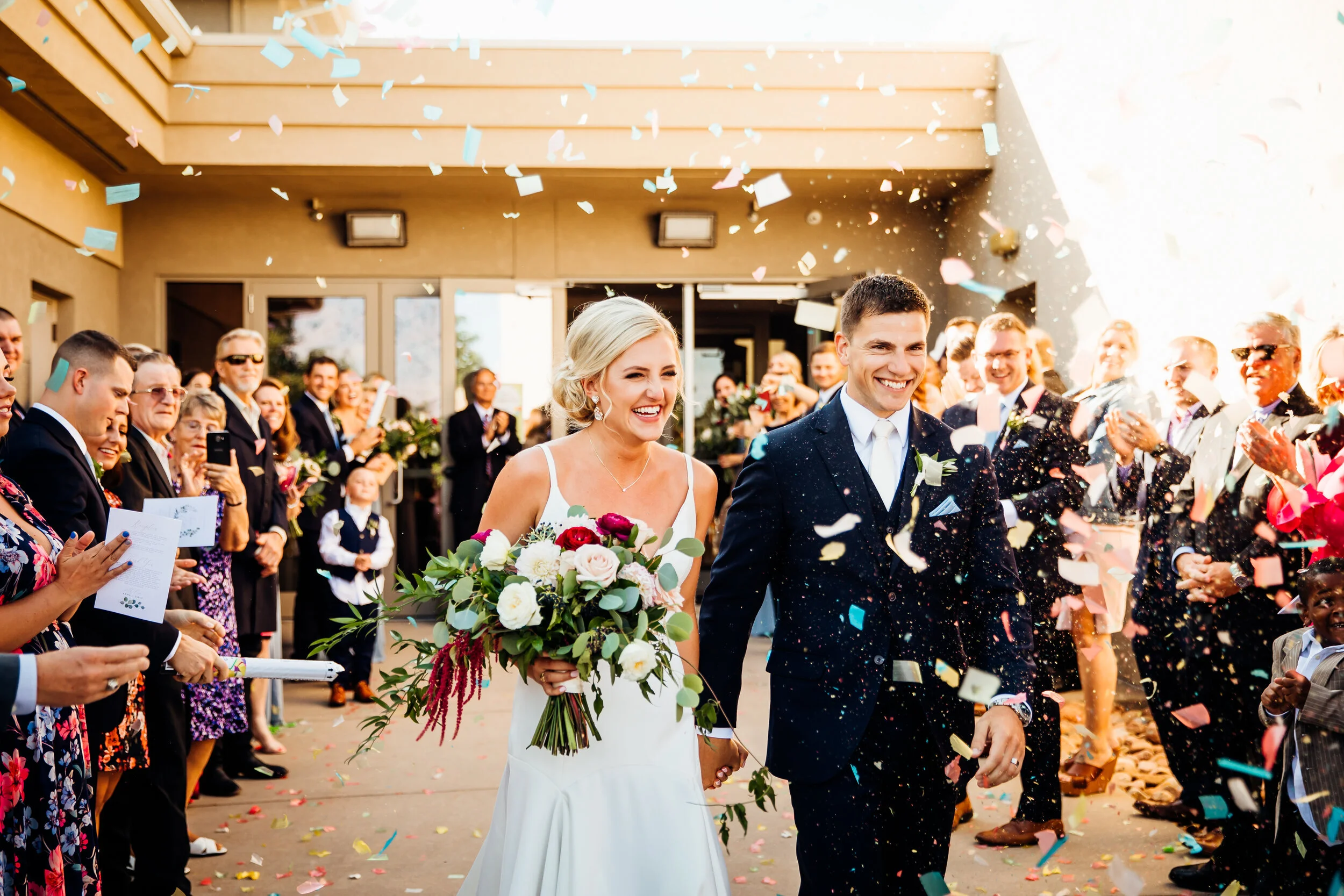 Real Wedding: Anna + Colt | Elegant Colorado Wedding in Tara LaTour