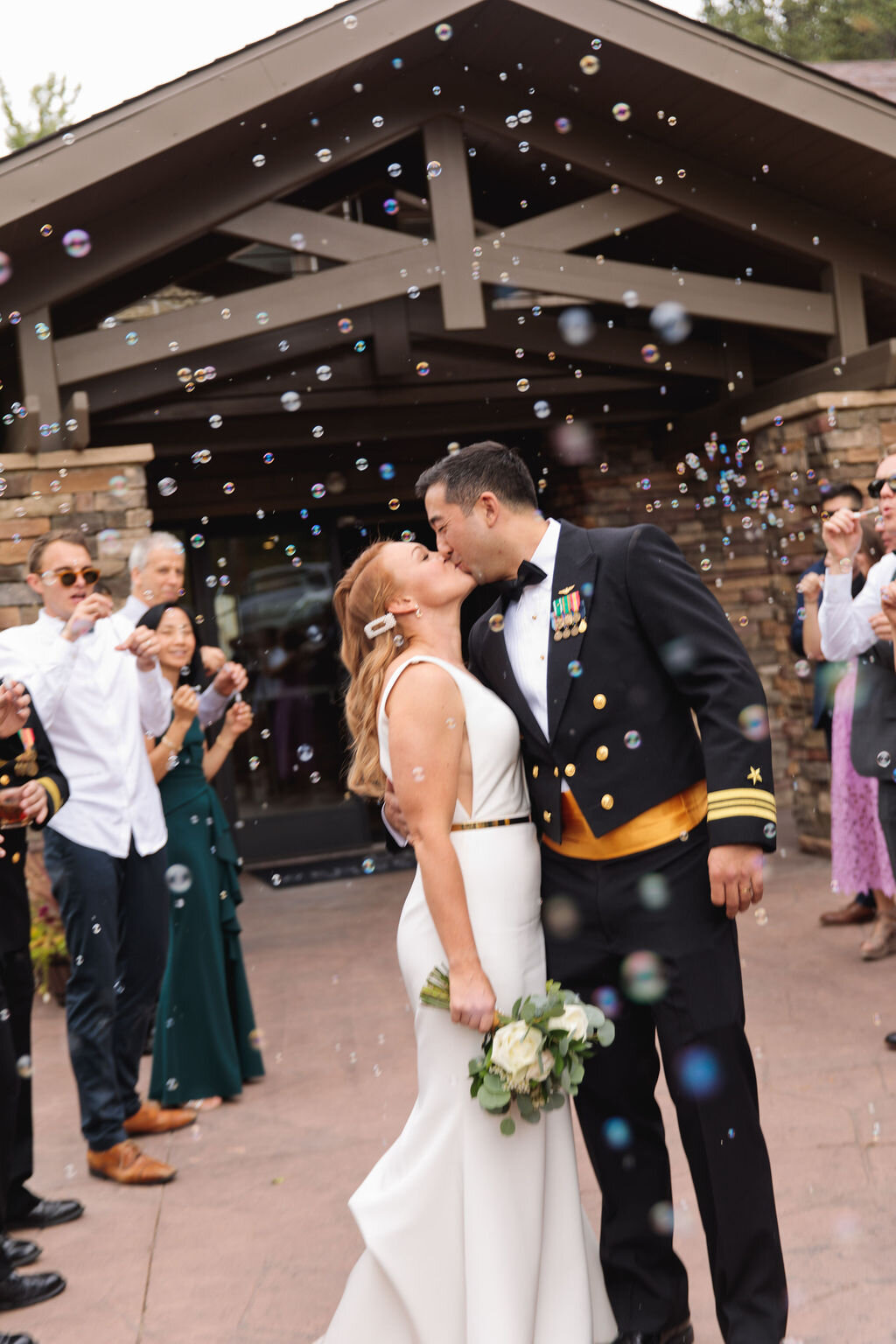Real Wedding: Nikki + Josh | Bright + Fun Military Wedding in Romona Keveza