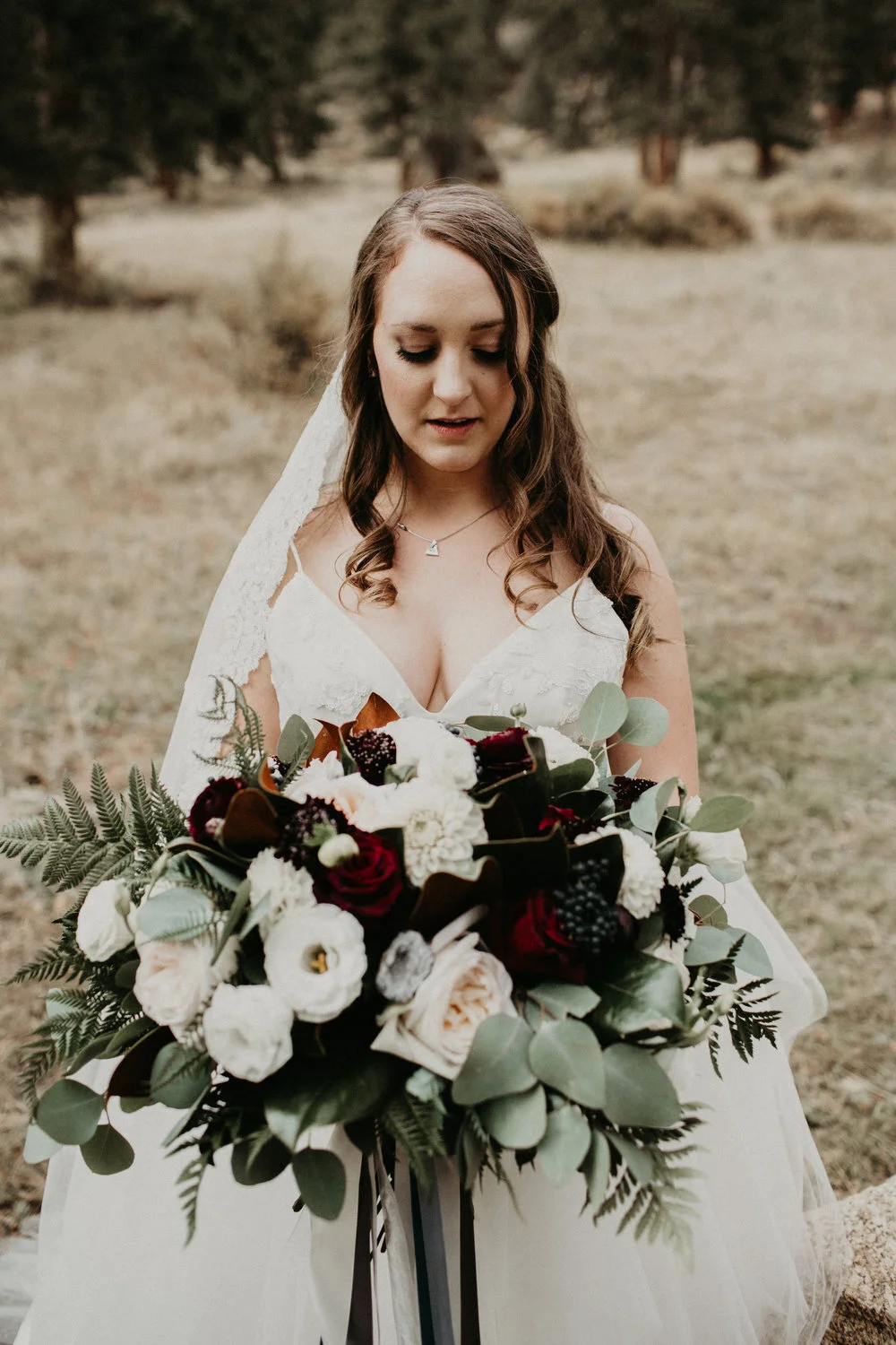 Real Wedding: Emilee + Chris | Enchanting Mountain Wedding with Gilded Details