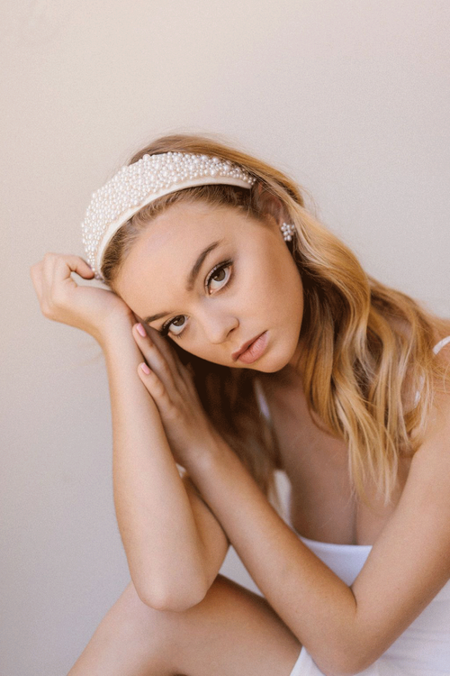 Fallon headband by untamed petals UNTAMED PETALS BY AMANDA JUDGE | Accessories | Fallon  main image 4