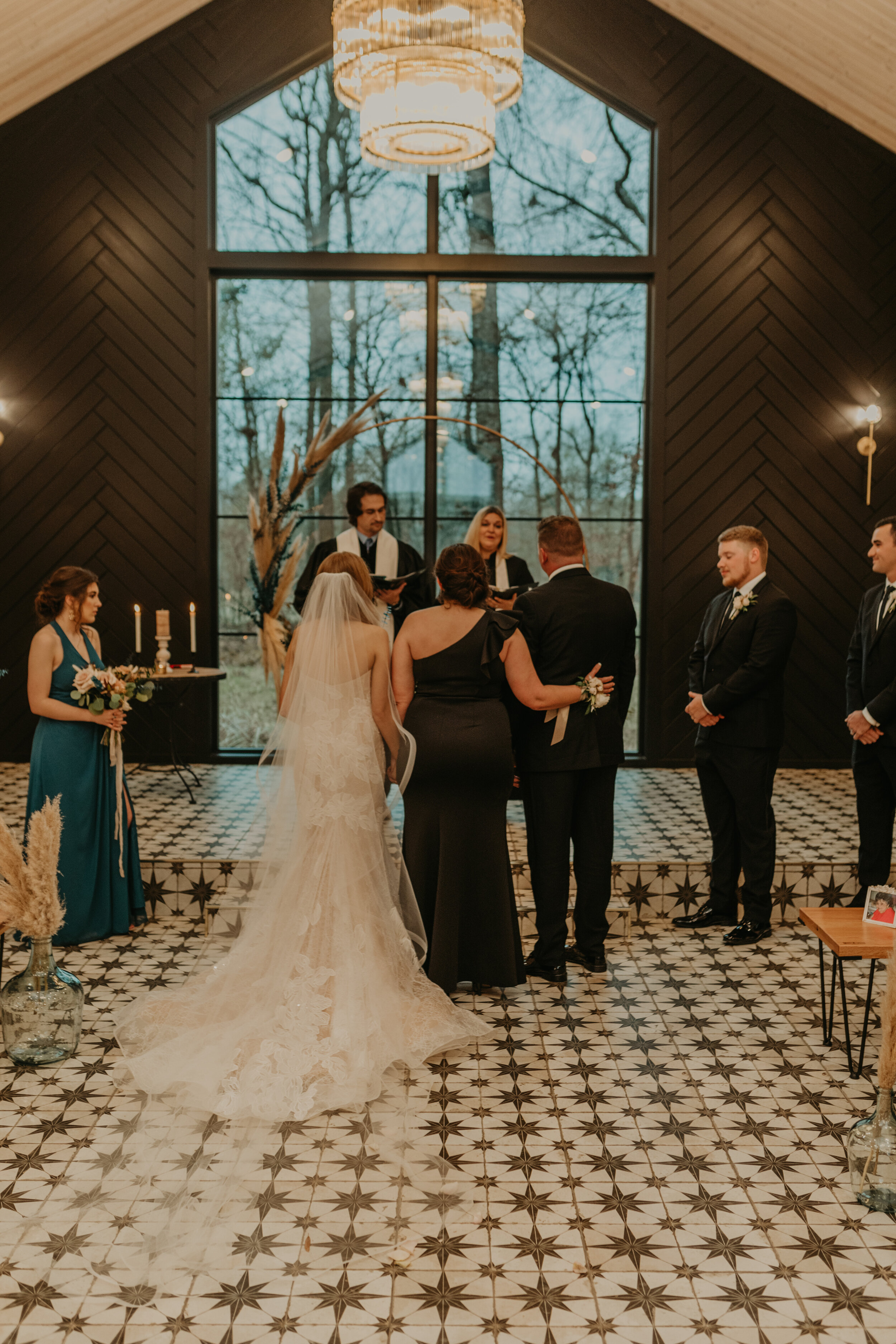  Watters Sirena wedding dress at Dove Hollow Estates in Longview Texas for The Glovers 
