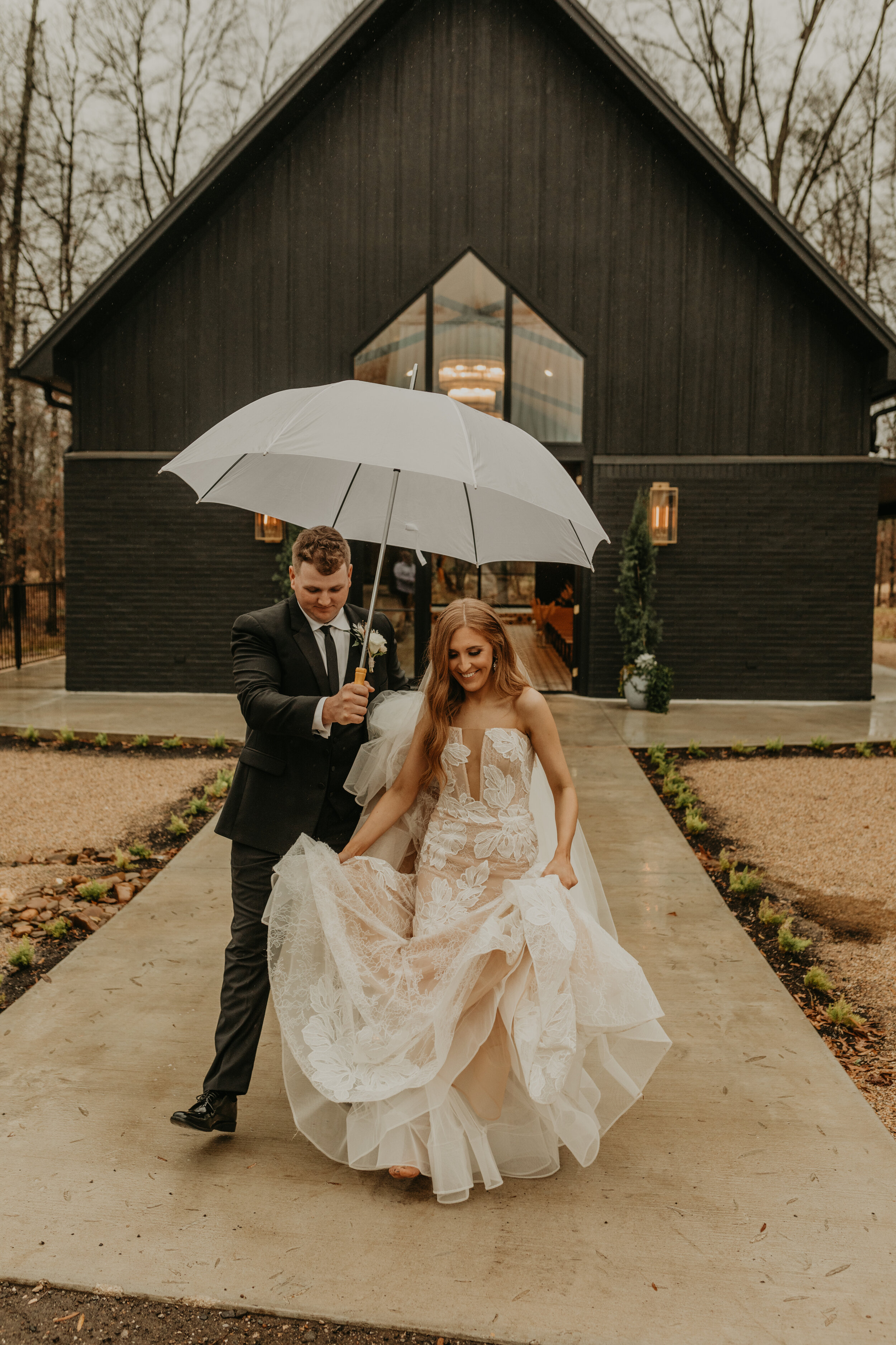  Watters Sirena wedding dress at Dove Hollow Estates in Longview Texas for The Glovers 