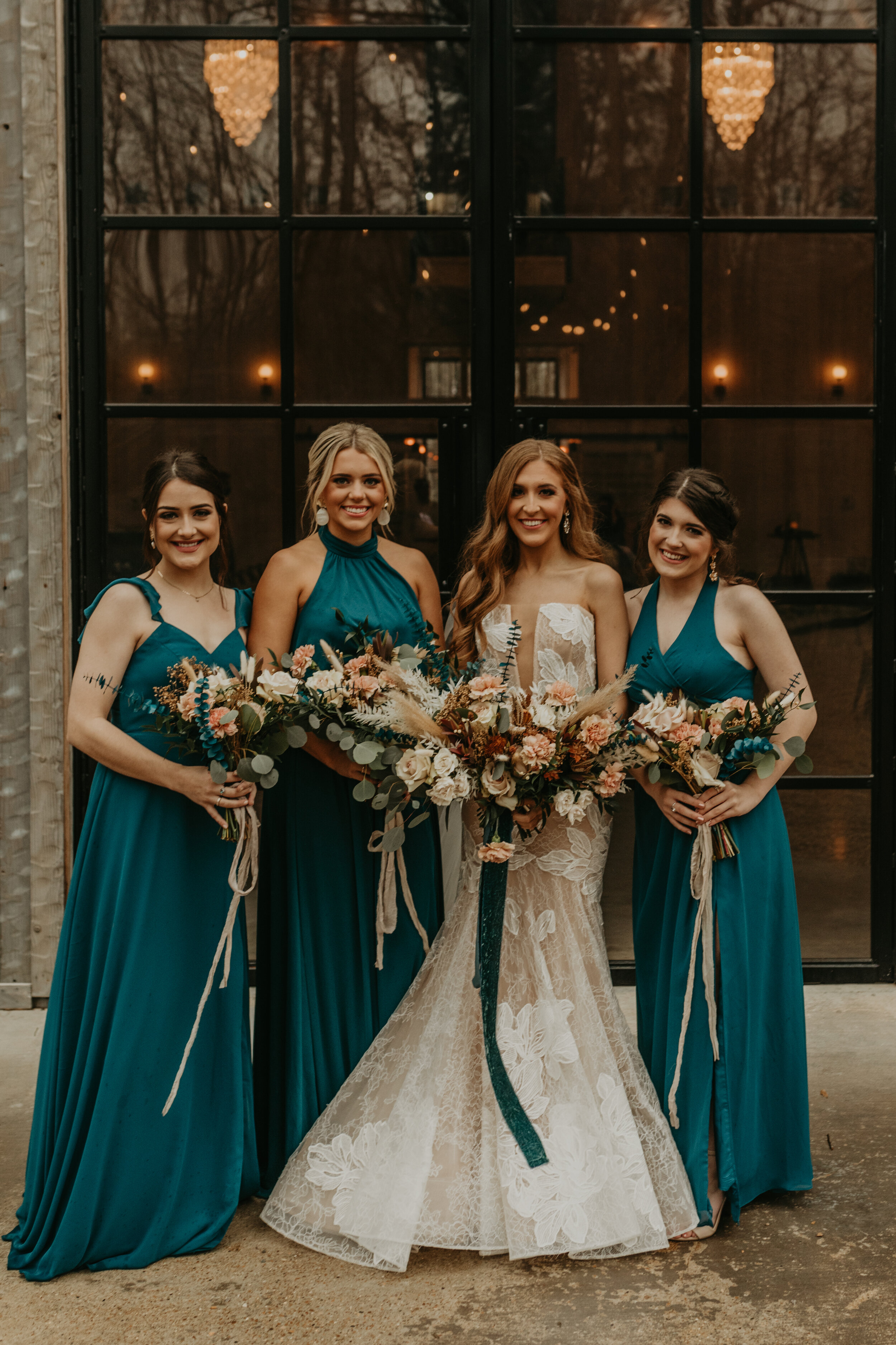  Watters Sirena wedding dress at Dove Hollow Estates in Longview Texas for The Glovers 