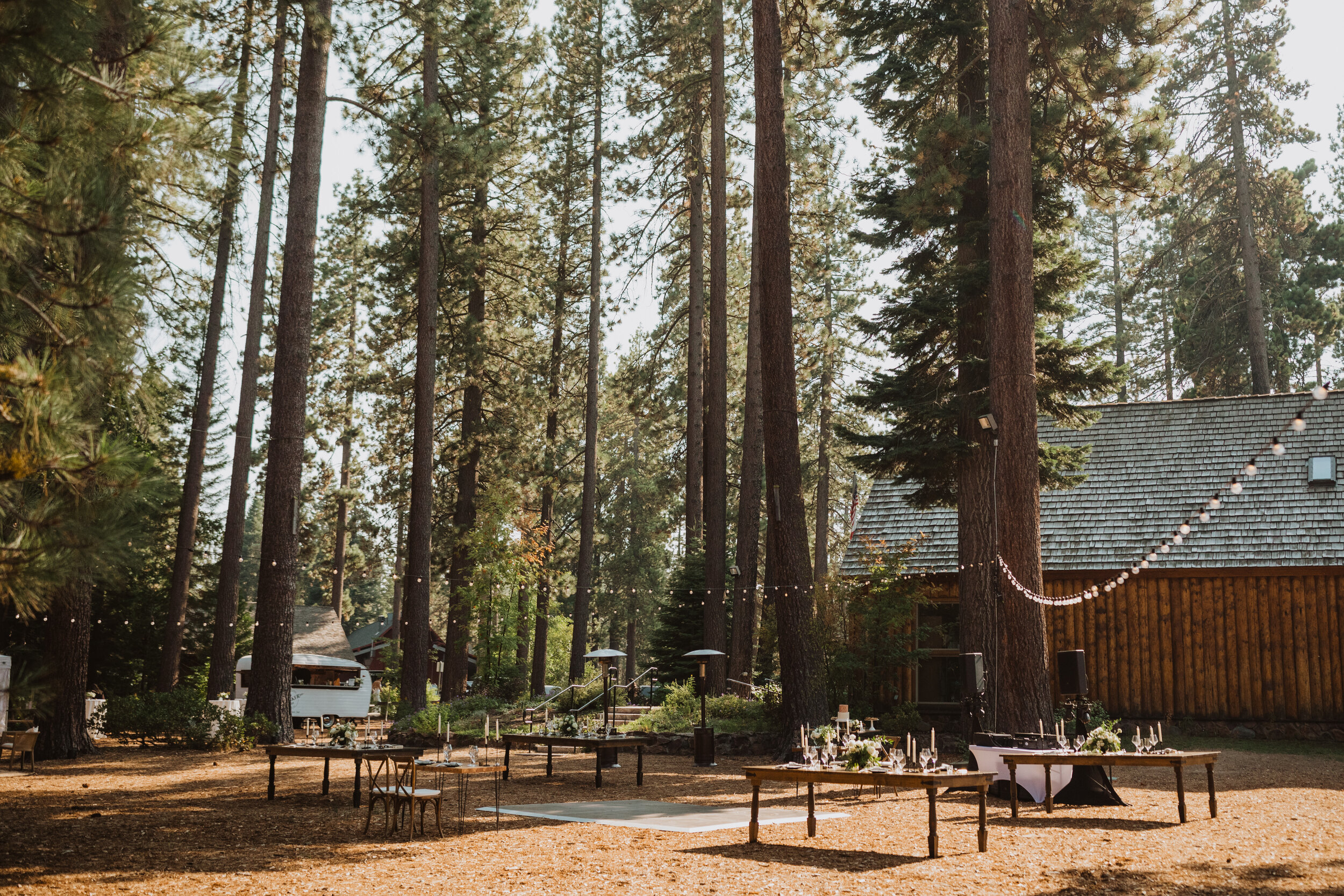  Sara and Leslie Lake Tahoe wedding in Alexandra Grecco Wedding Dresses 