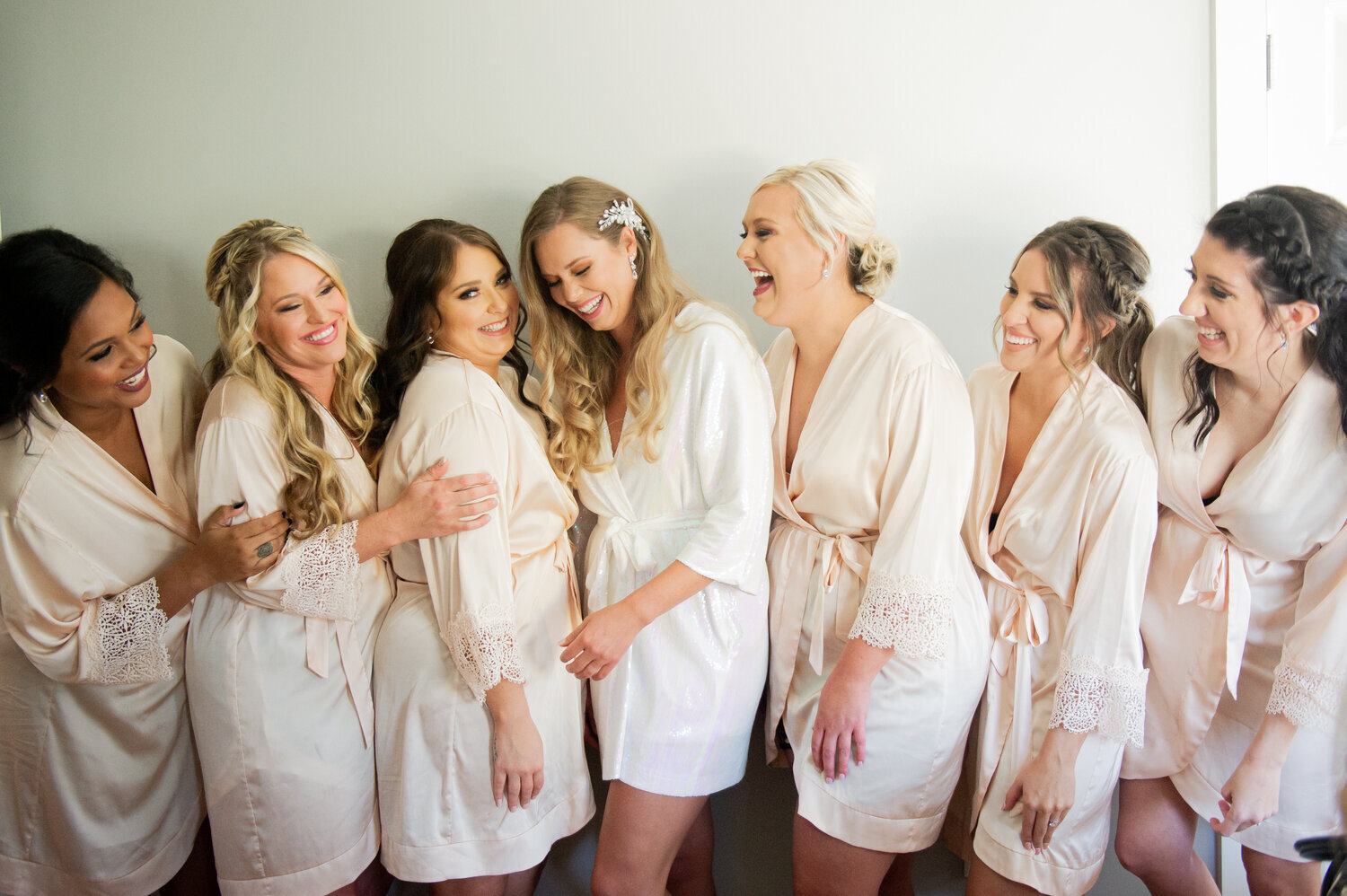  Lindsey and Clay real wedding in Hayley Paige Brando bridal gown  