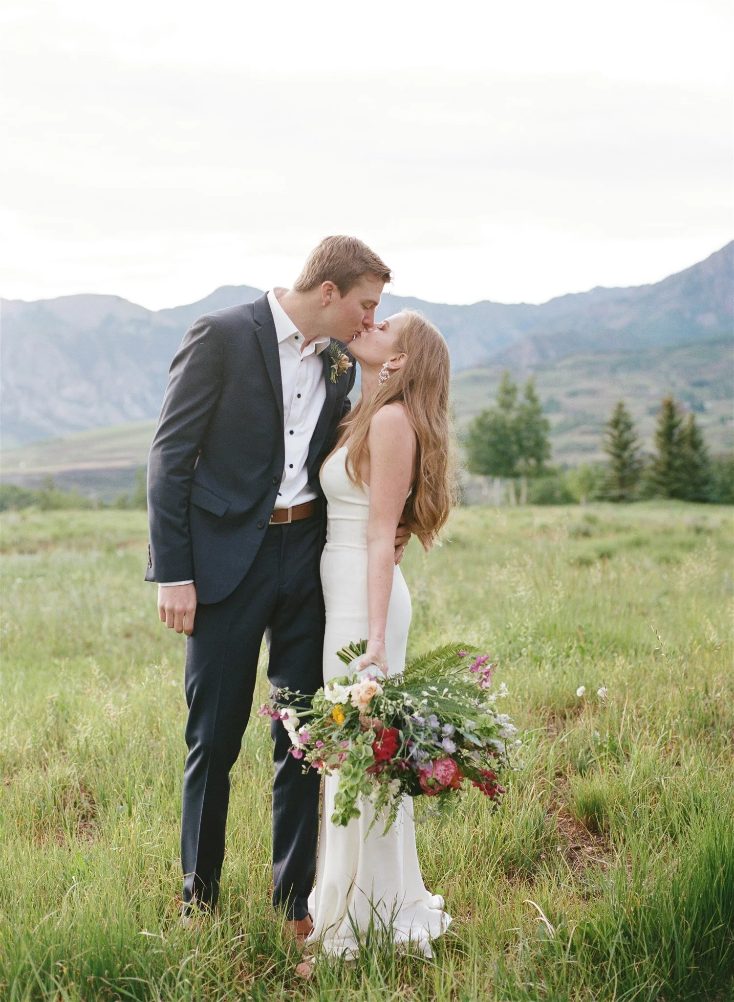 Rustic and Relaxed Mountaintop Wedding in Telluride, Colorado | Real Wedding — Alex + William