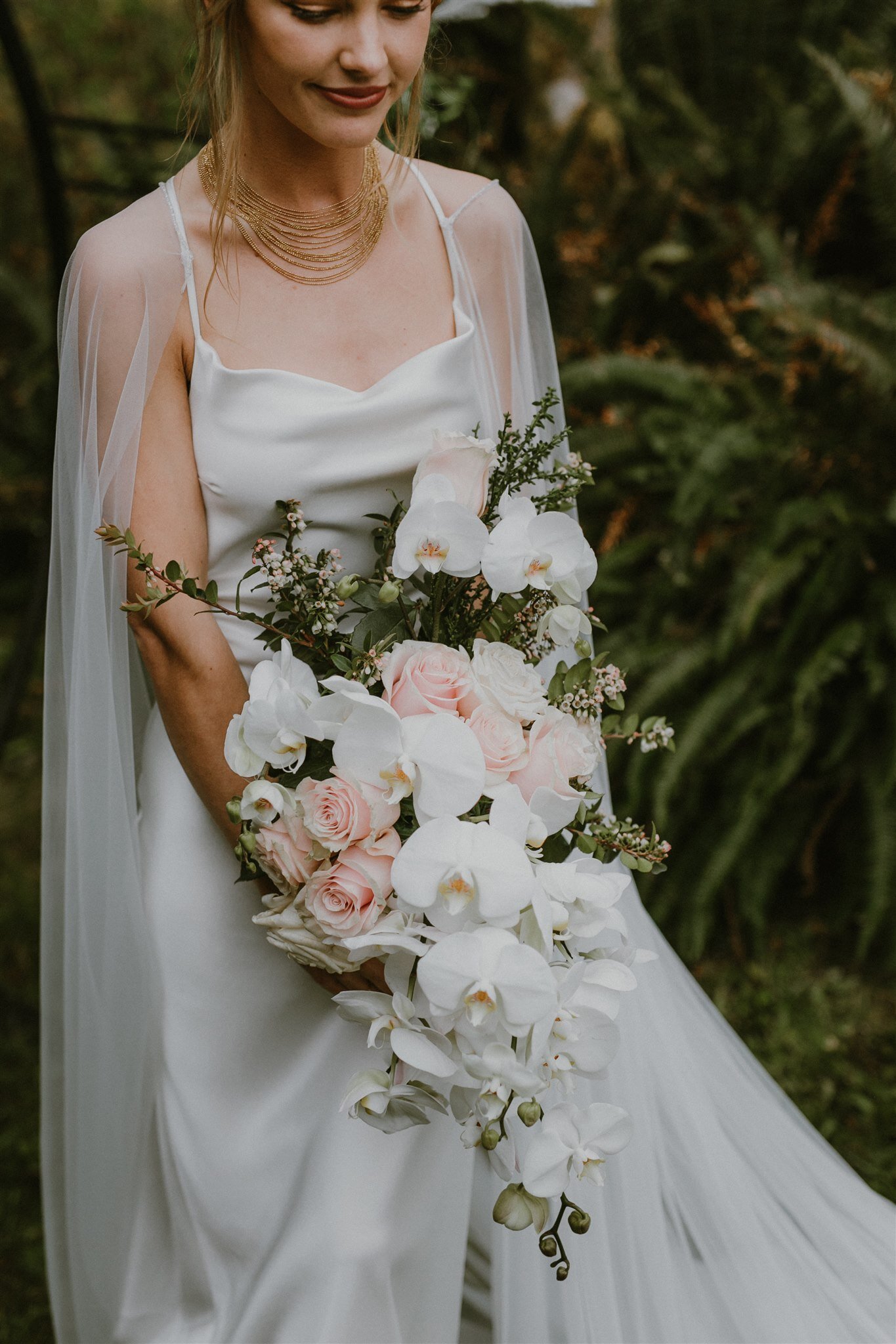 Intimate Wedding in The Label Gown