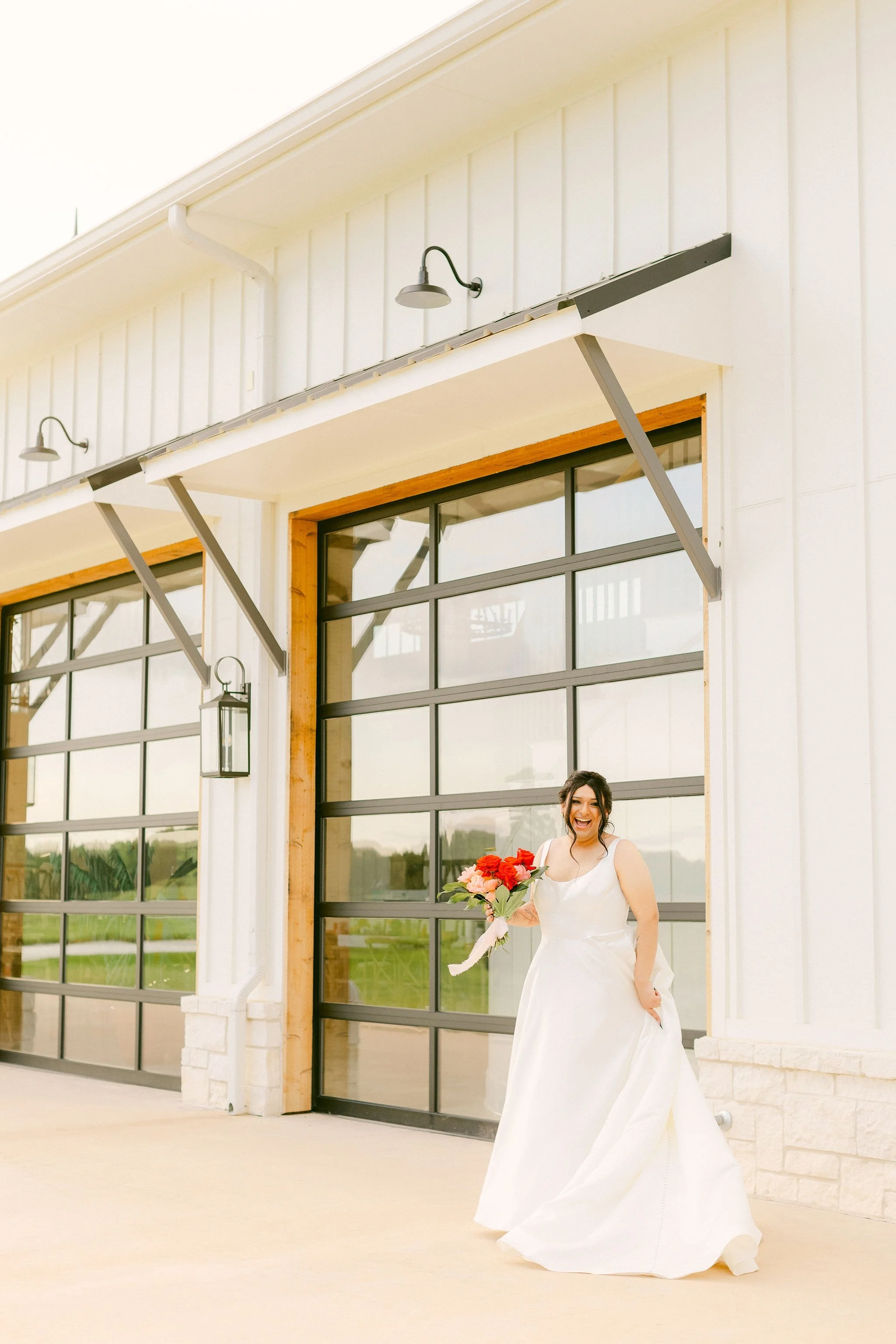 Colorful and Floral Fresh Styled Wedding Featuring Watters Wedding Dress