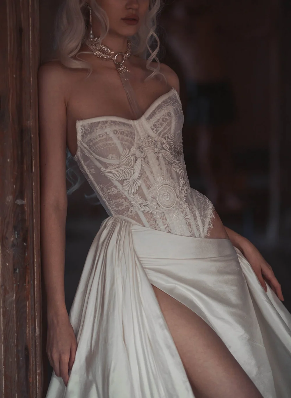 marquee mini dress Carmen Embellished Mini Bridal Dress Sydney