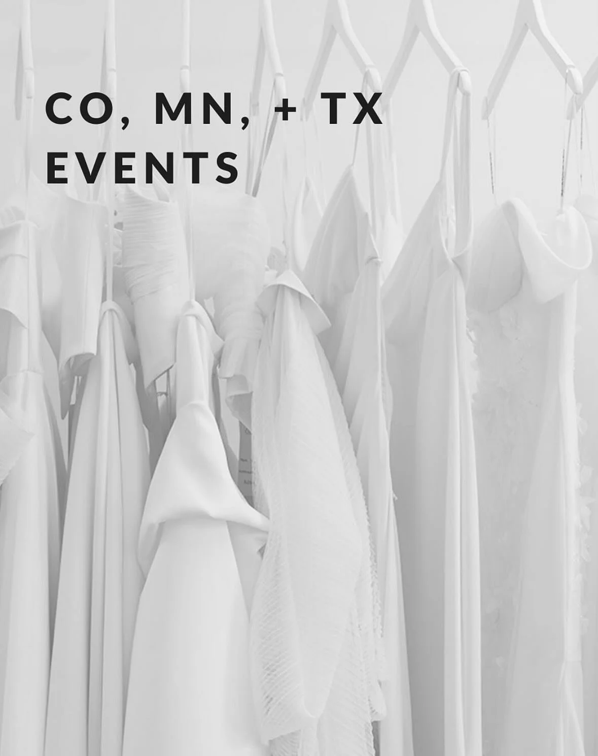 if you&rsquo;re in your bridal era but still haven&rsquo;t found your dream dress, this one&rsquo;s for you. 🖤

don&rsquo;t miss out on our exciting trunk shows happening in minnesota + texas right now. book an appointment online and let&rsquo;s fin